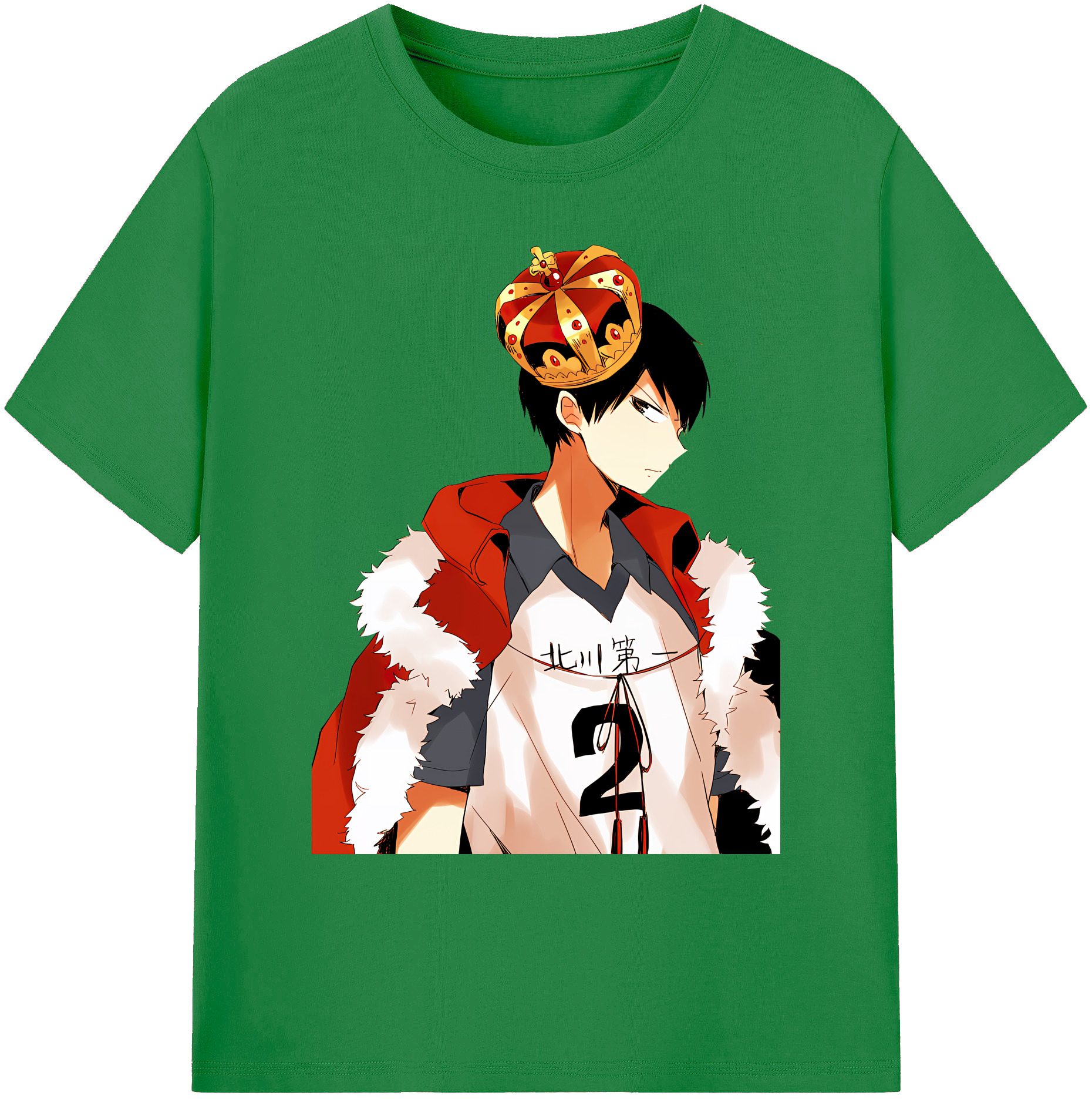 （画像用） ハイキュー!! Haikyu!! 綿100％ メンズ半袖Tシャツ｜肌触りやわらか＆通気性