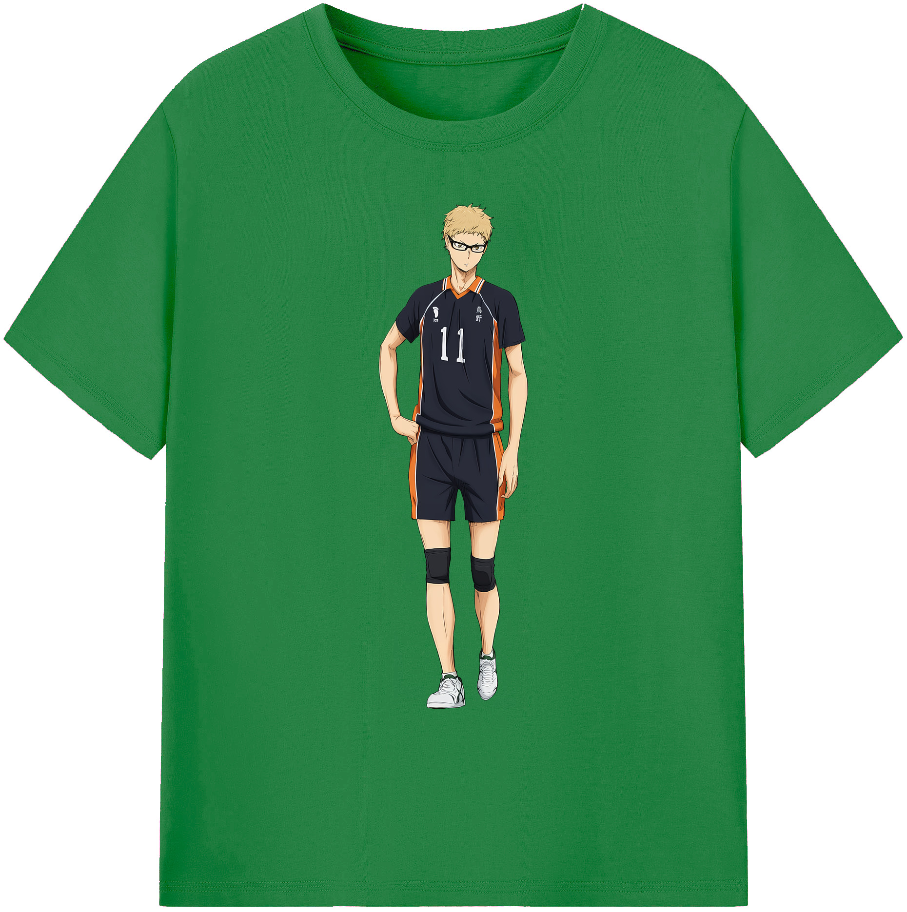 （画像用） ハイキュー!! Haikyu!! 綿100％ メンズ半袖Tシャツ｜肌触りやわらか＆通気性