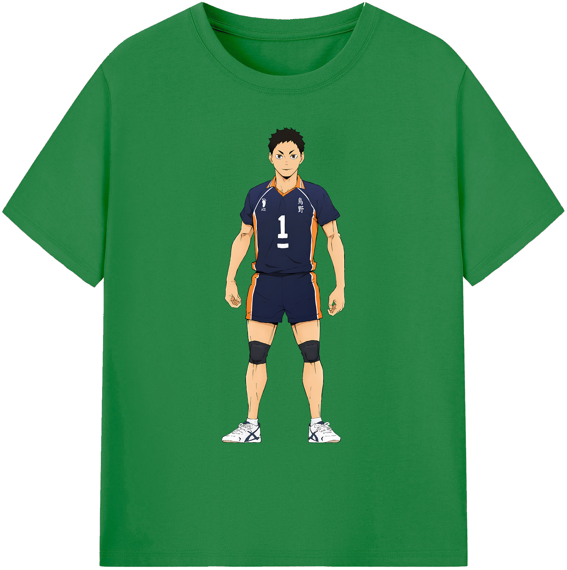 （画像用） ハイキュー!! Haikyu!! 綿100％ メンズ半袖Tシャツ｜肌触りやわらか＆通気性