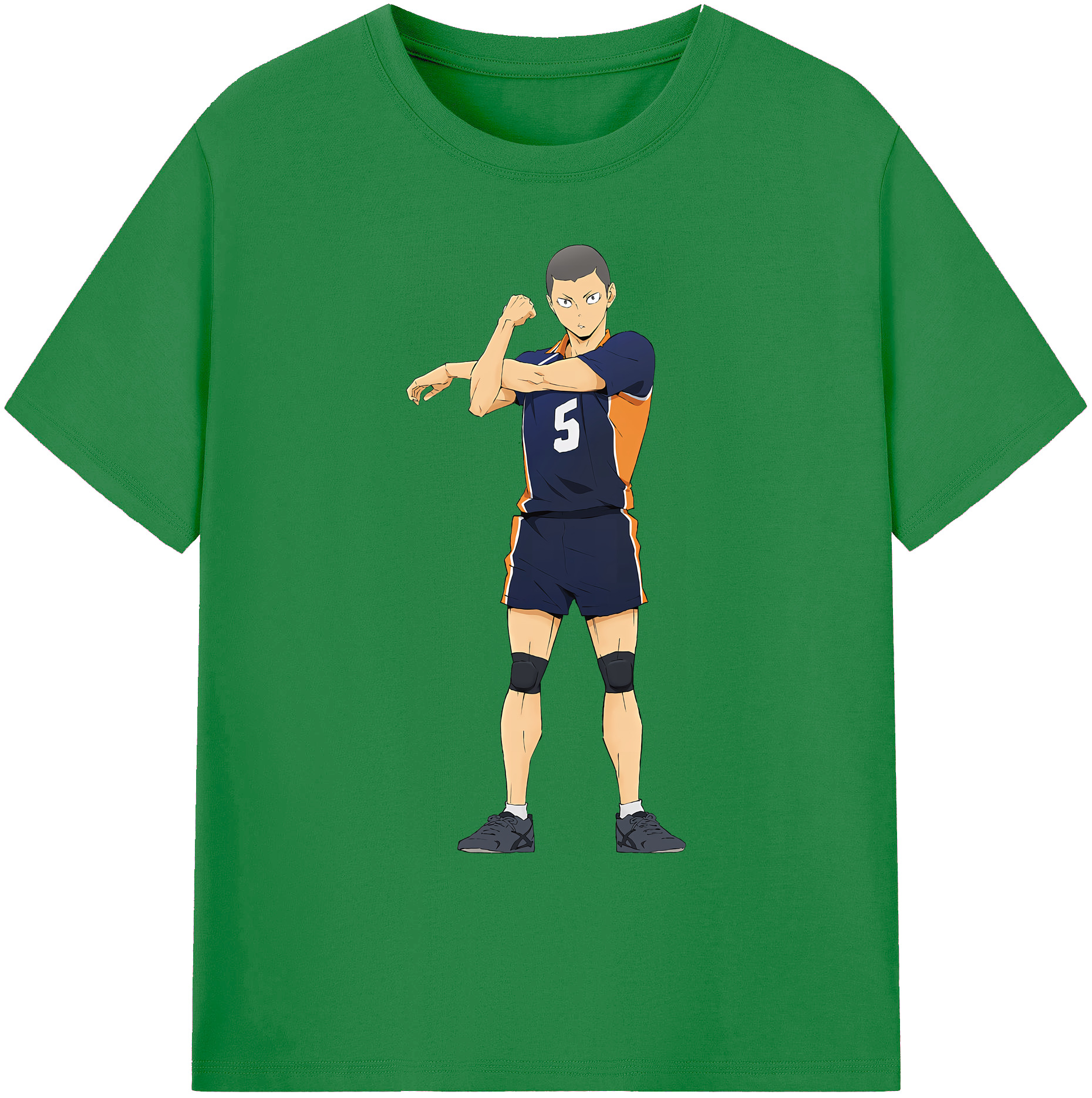 （画像用） ハイキュー!! Haikyu!! 綿100％ メンズ半袖Tシャツ｜肌触りやわらか＆通気性