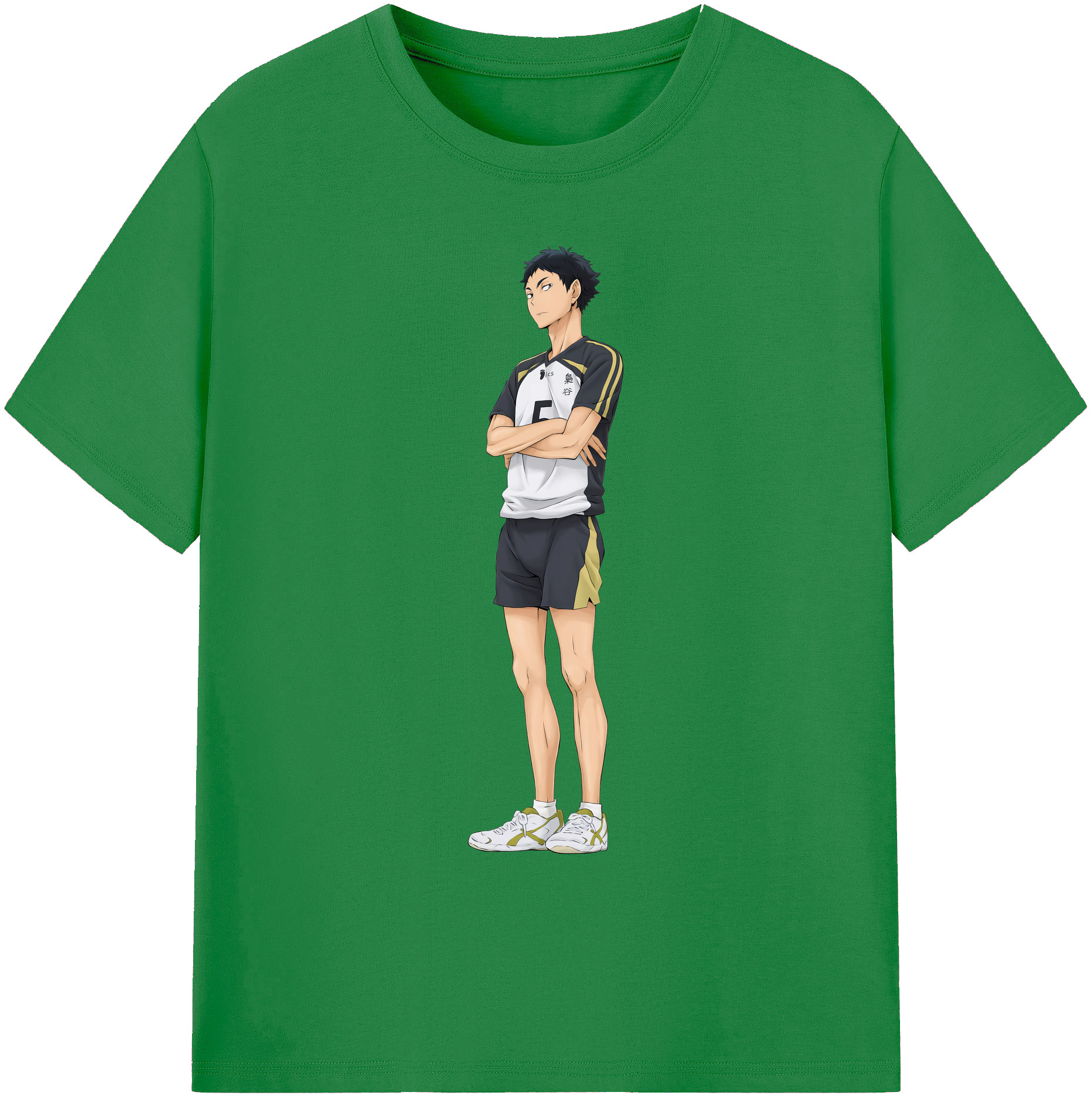 （画像用） ハイキュー!! Haikyu!! 綿100％ メンズ半袖Tシャツ｜肌触りやわらか＆通気性