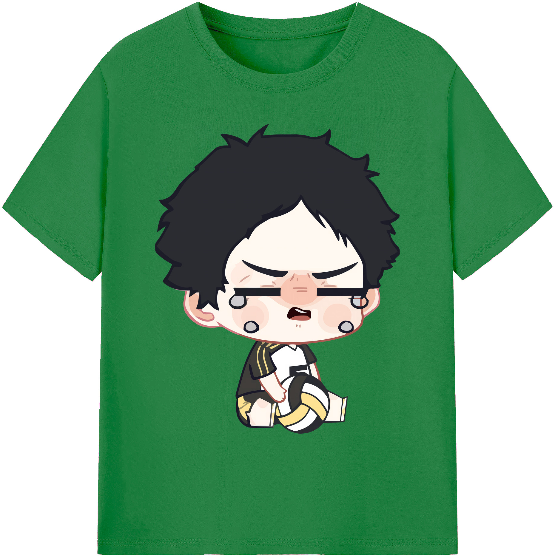 （画像用） ハイキュー!! Haikyu!! 綿100％ メンズ半袖Tシャツ｜肌触りやわらか＆通気性