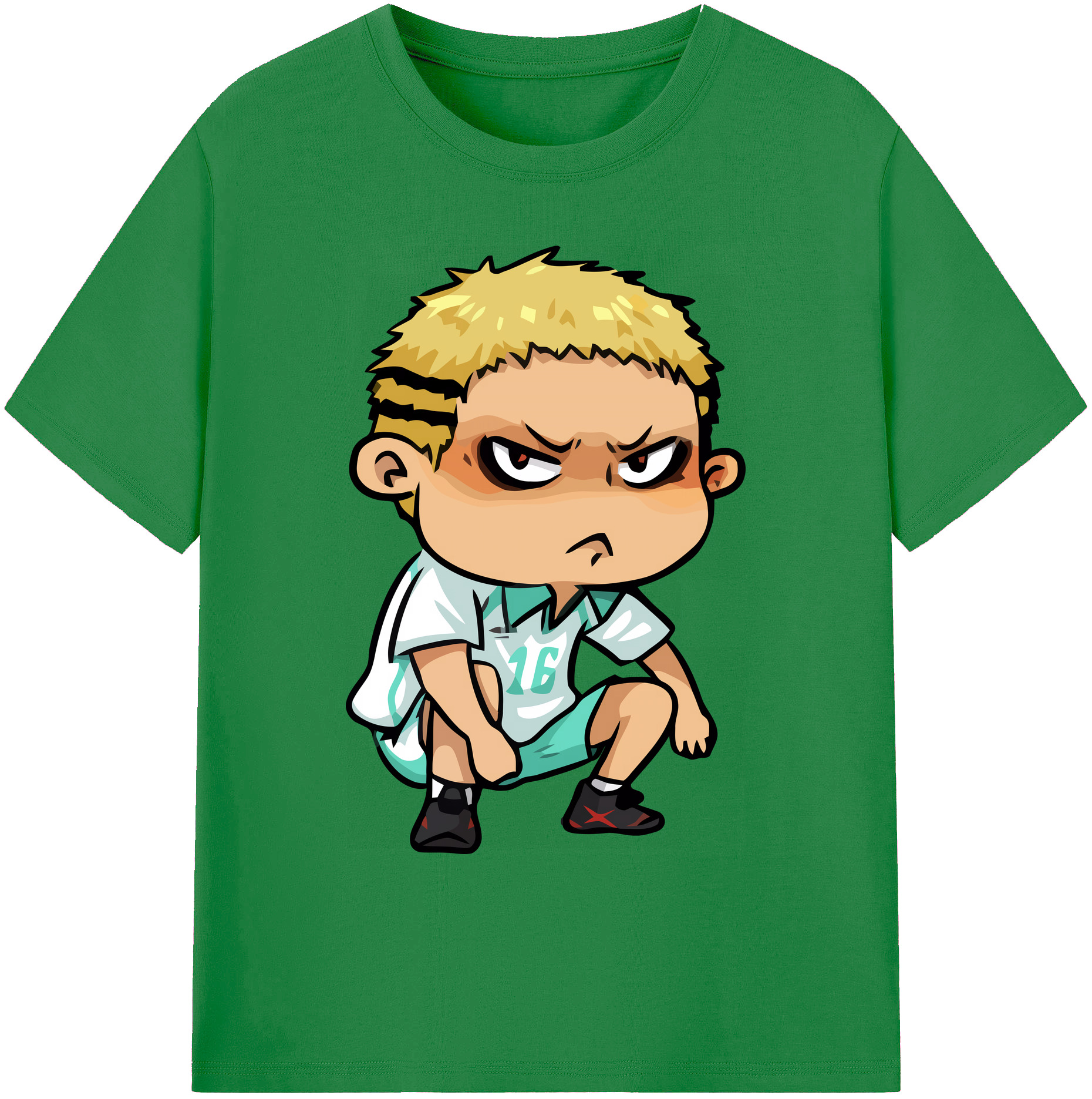 （画像用） ハイキュー!! Haikyu!! 綿100％ メンズ半袖Tシャツ｜肌触りやわらか＆通気性