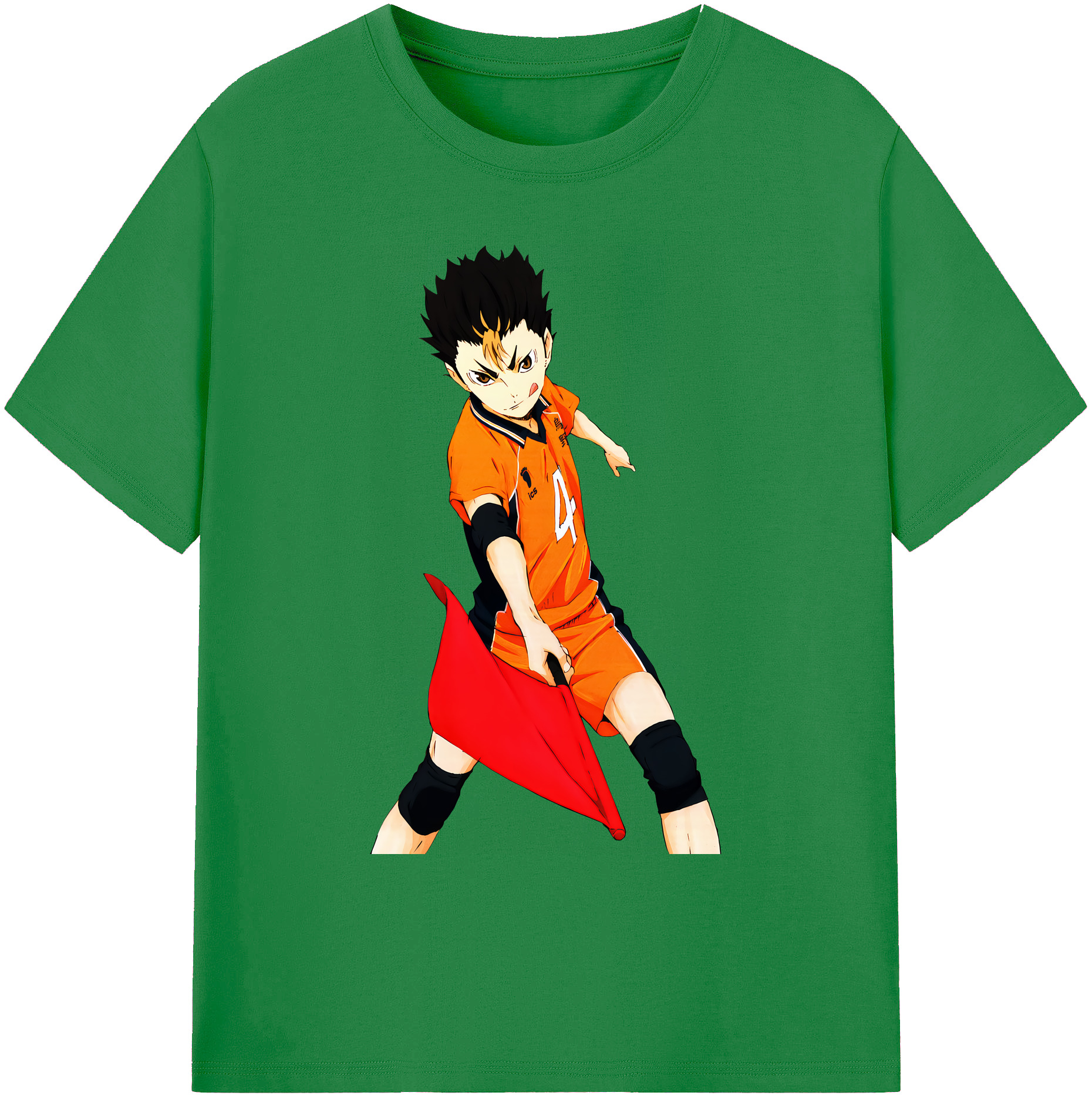 （画像用） ハイキュー!! Haikyu!! 綿100％ メンズ半袖Tシャツ｜肌触りやわらか＆通気性