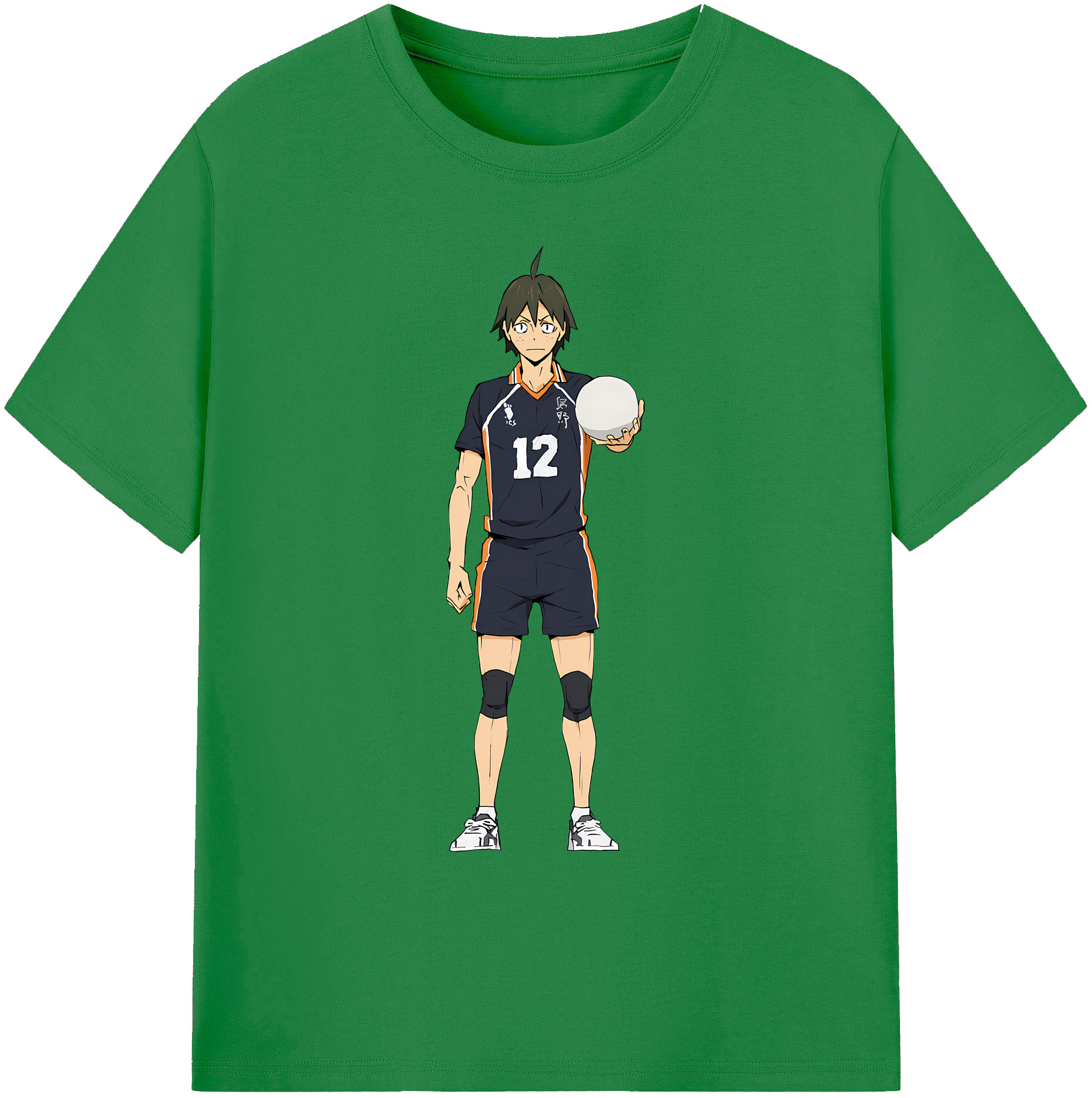 （画像用） ハイキュー!! Haikyu!! 綿100％ メンズ半袖Tシャツ｜肌触りやわらか＆通気性