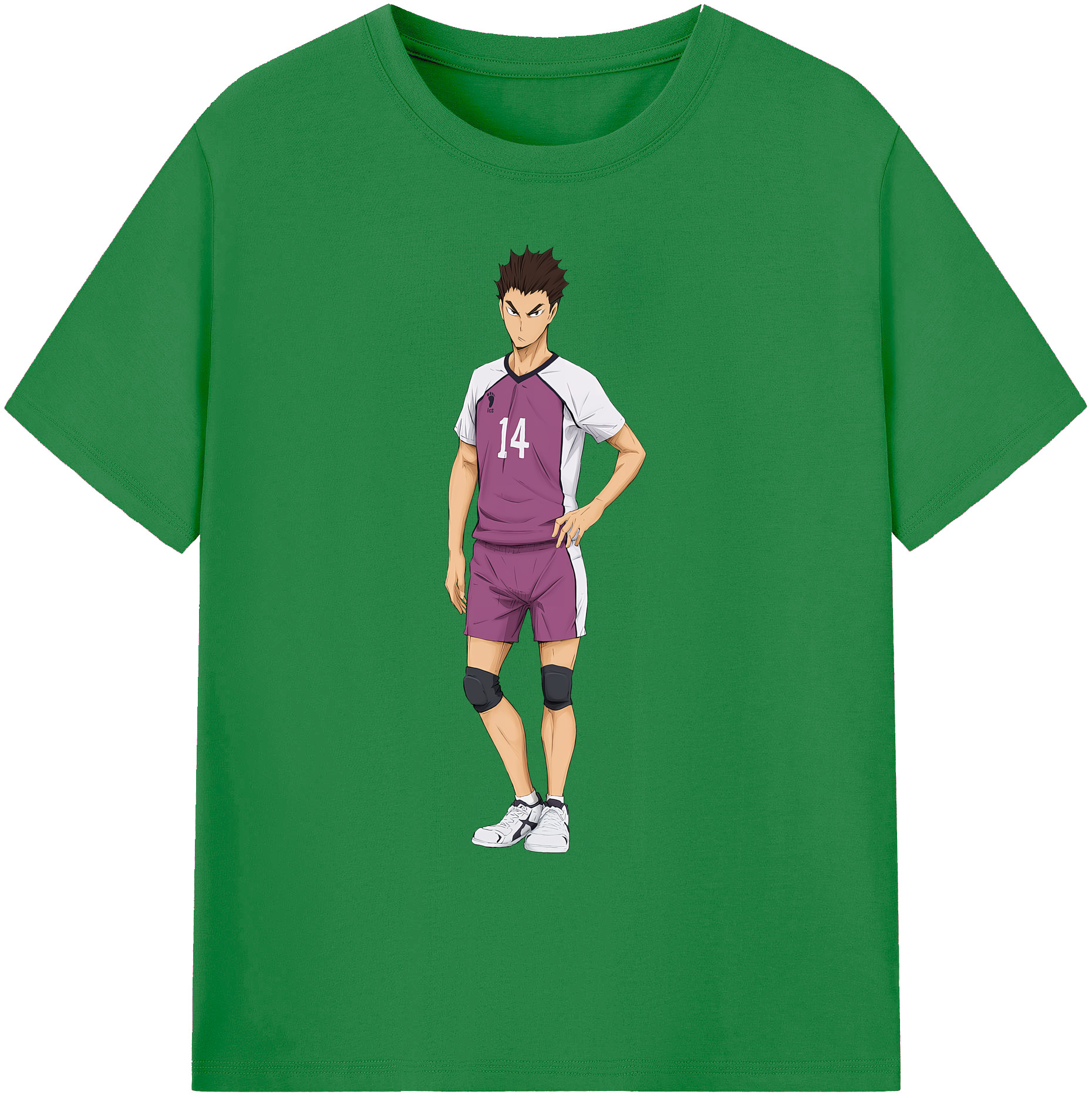 （画像用） ハイキュー!! Haikyu!! 綿100％ メンズ半袖Tシャツ｜肌触りやわらか＆通気性