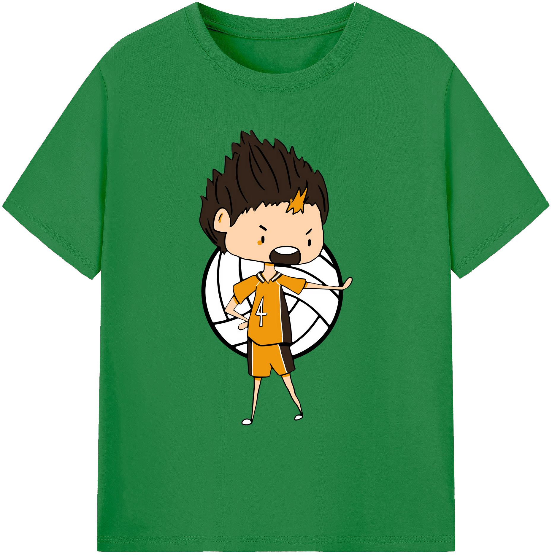 （画像用） ハイキュー!! Haikyu!! 綿100％ メンズ半袖Tシャツ｜肌触りやわらか＆通気性