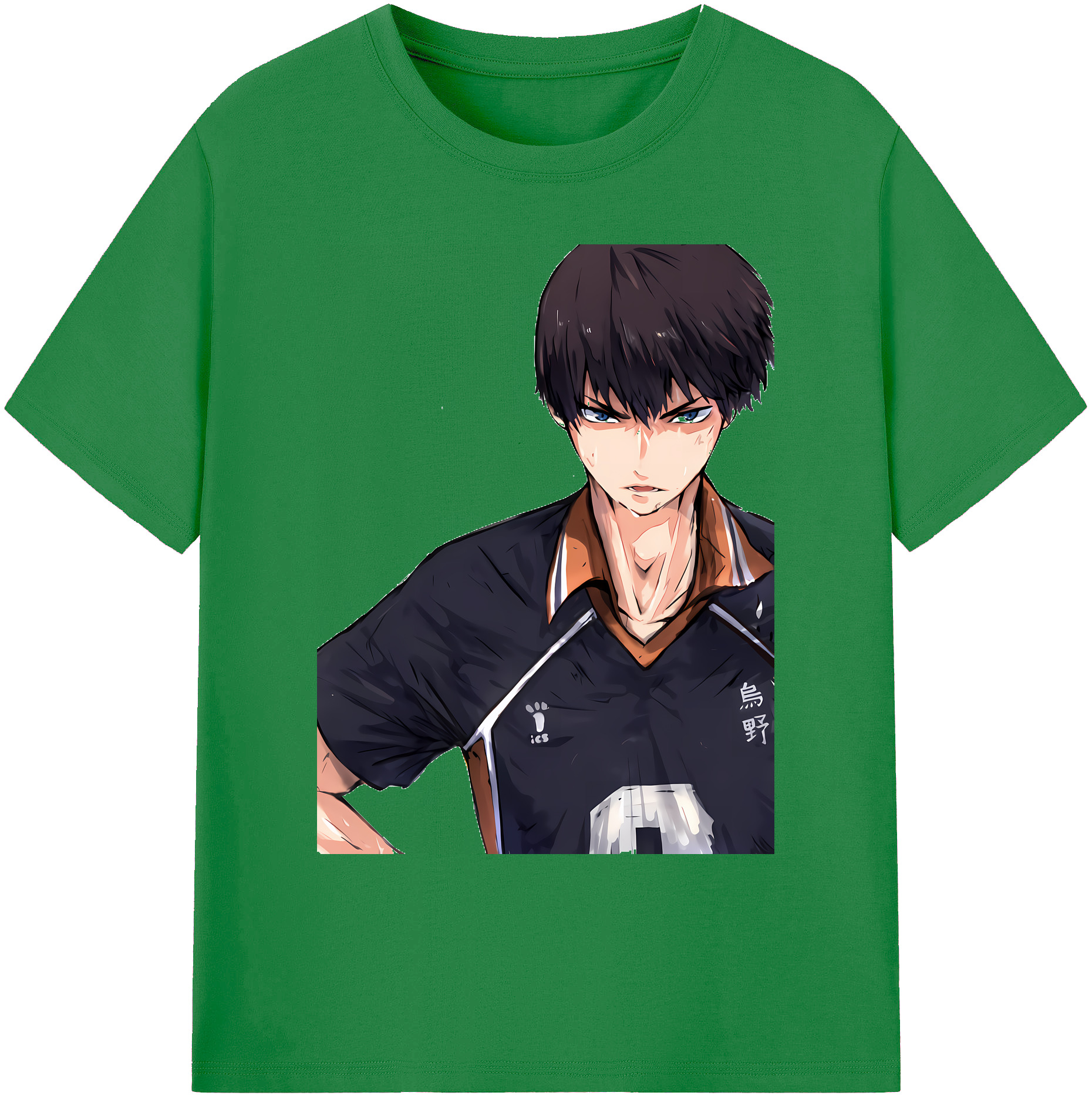 （画像用） ハイキュー!! Haikyu!! 綿100％ メンズ半袖Tシャツ｜肌触りやわらか＆通気性