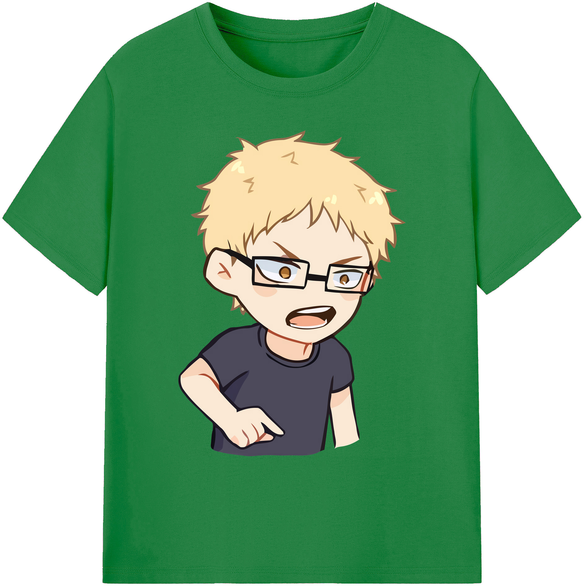 （画像用） ハイキュー!! Haikyu!! 綿100％ メンズ半袖Tシャツ｜肌触りやわらか＆通気性