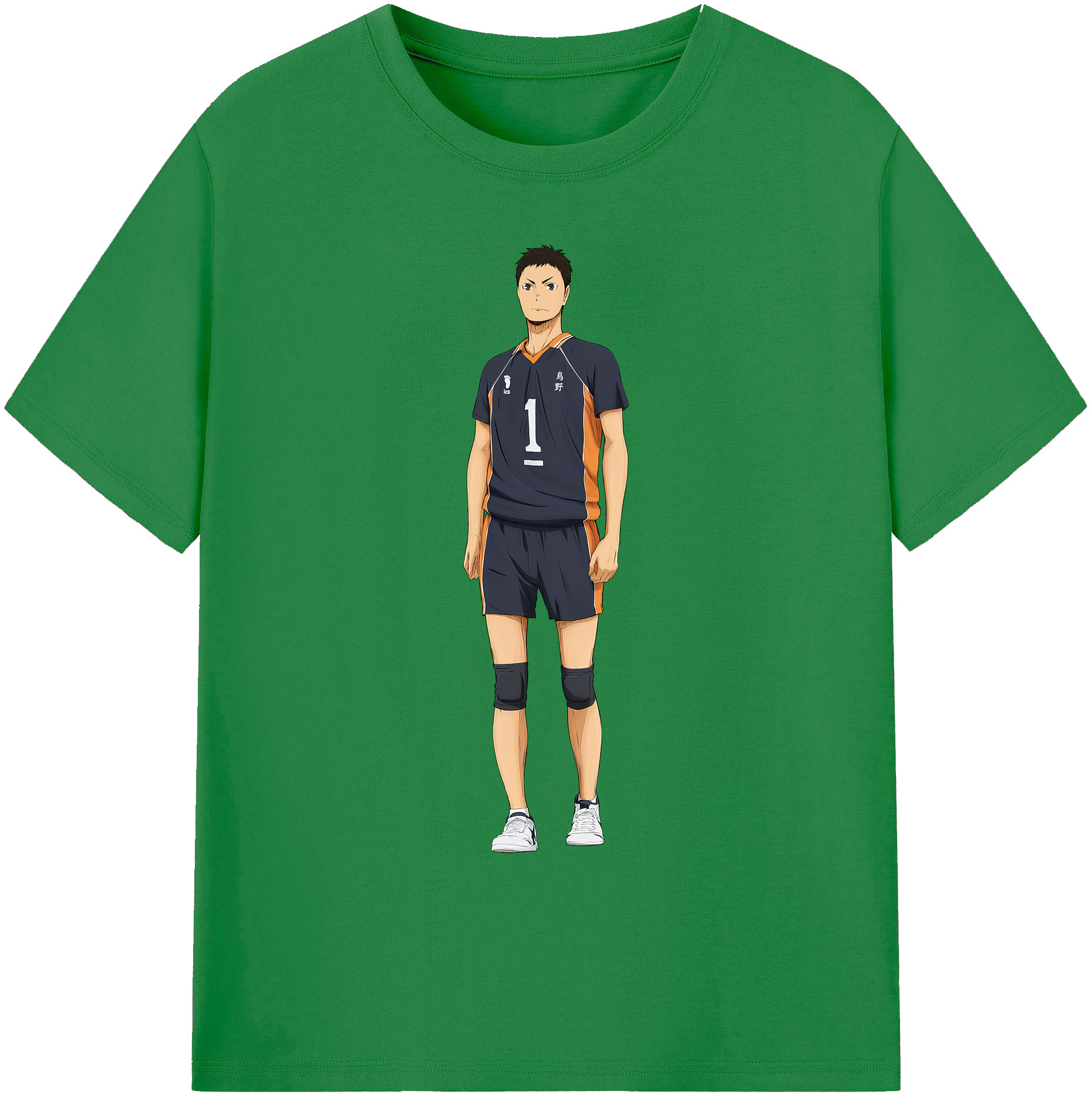 （画像用） ハイキュー!! Haikyu!! 綿100％ メンズ半袖Tシャツ｜肌触りやわらか＆通気性