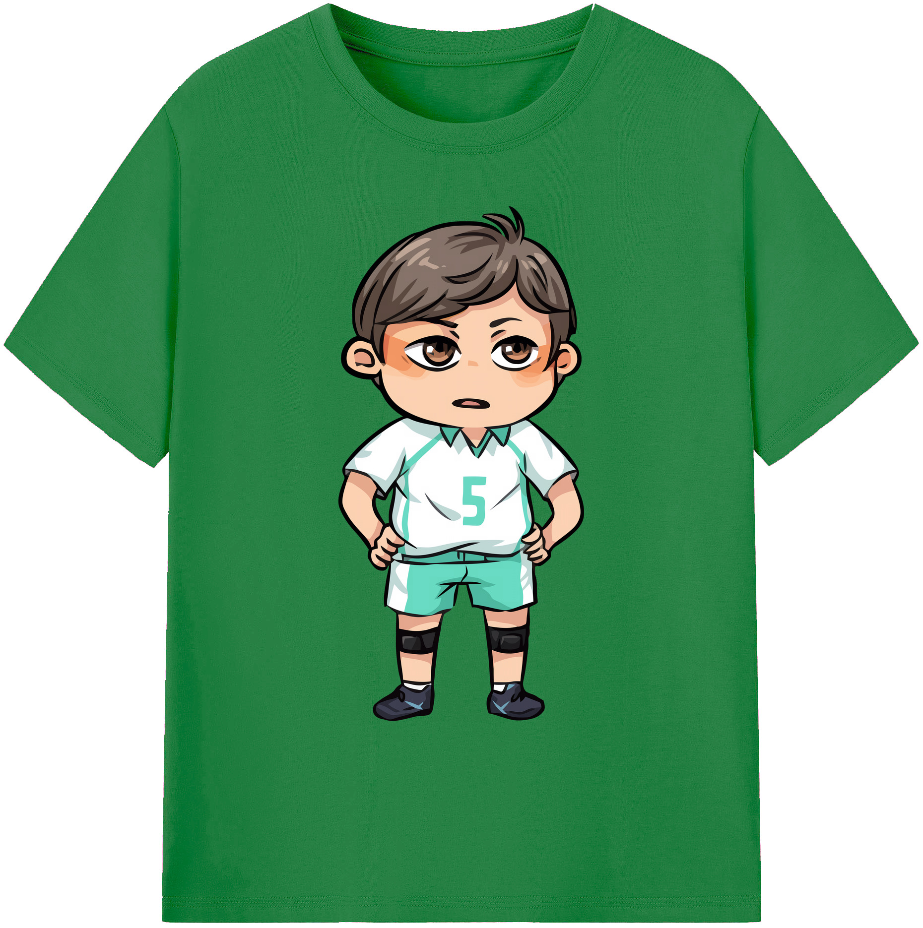 （画像用） ハイキュー!! Haikyu!! 綿100％ メンズ半袖Tシャツ｜肌触りやわらか＆通気性