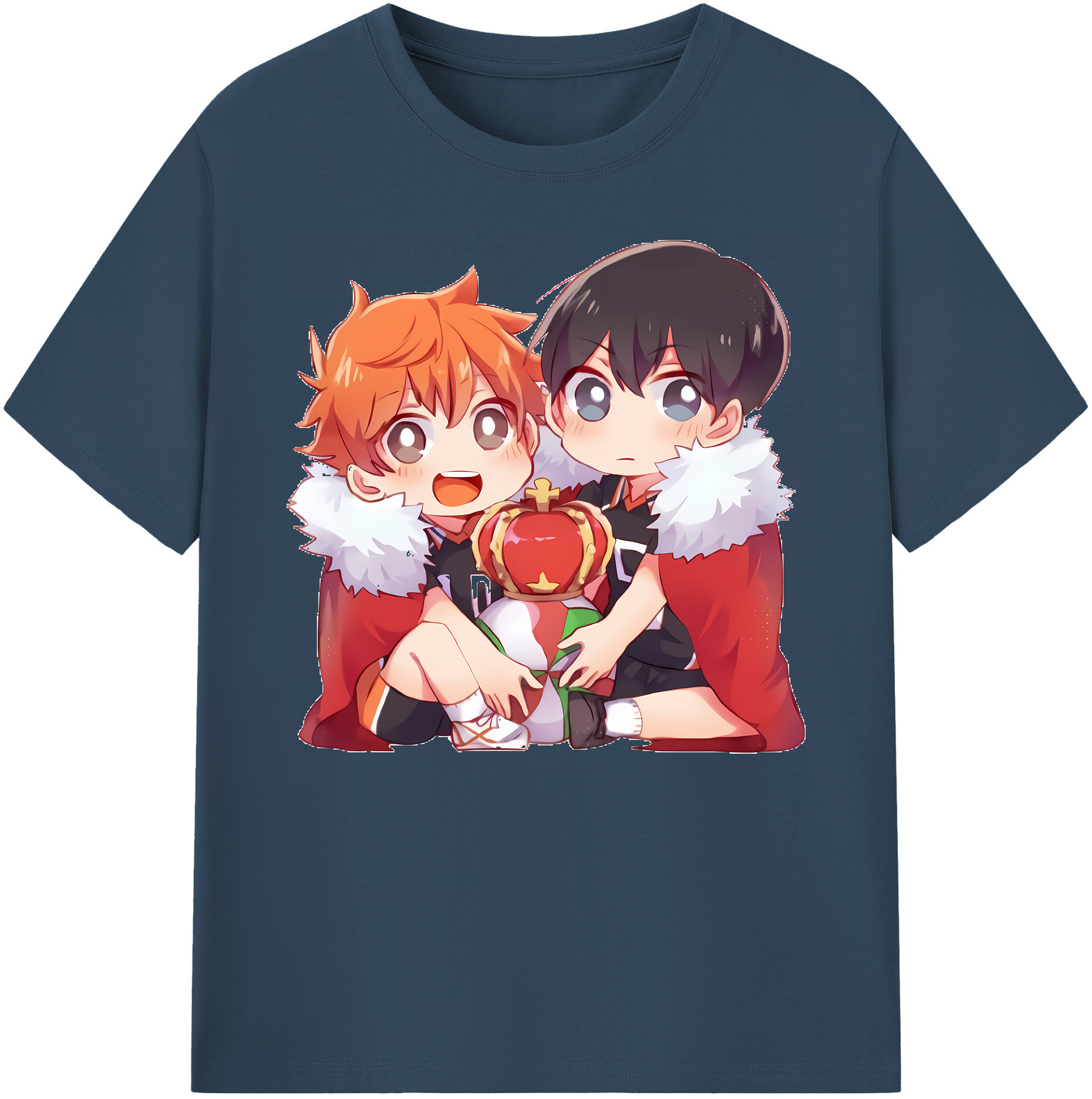 （画像用） ハイキュー!! Haikyu!! 綿100％ メンズ半袖Tシャツ｜肌触りやわらか＆通気性