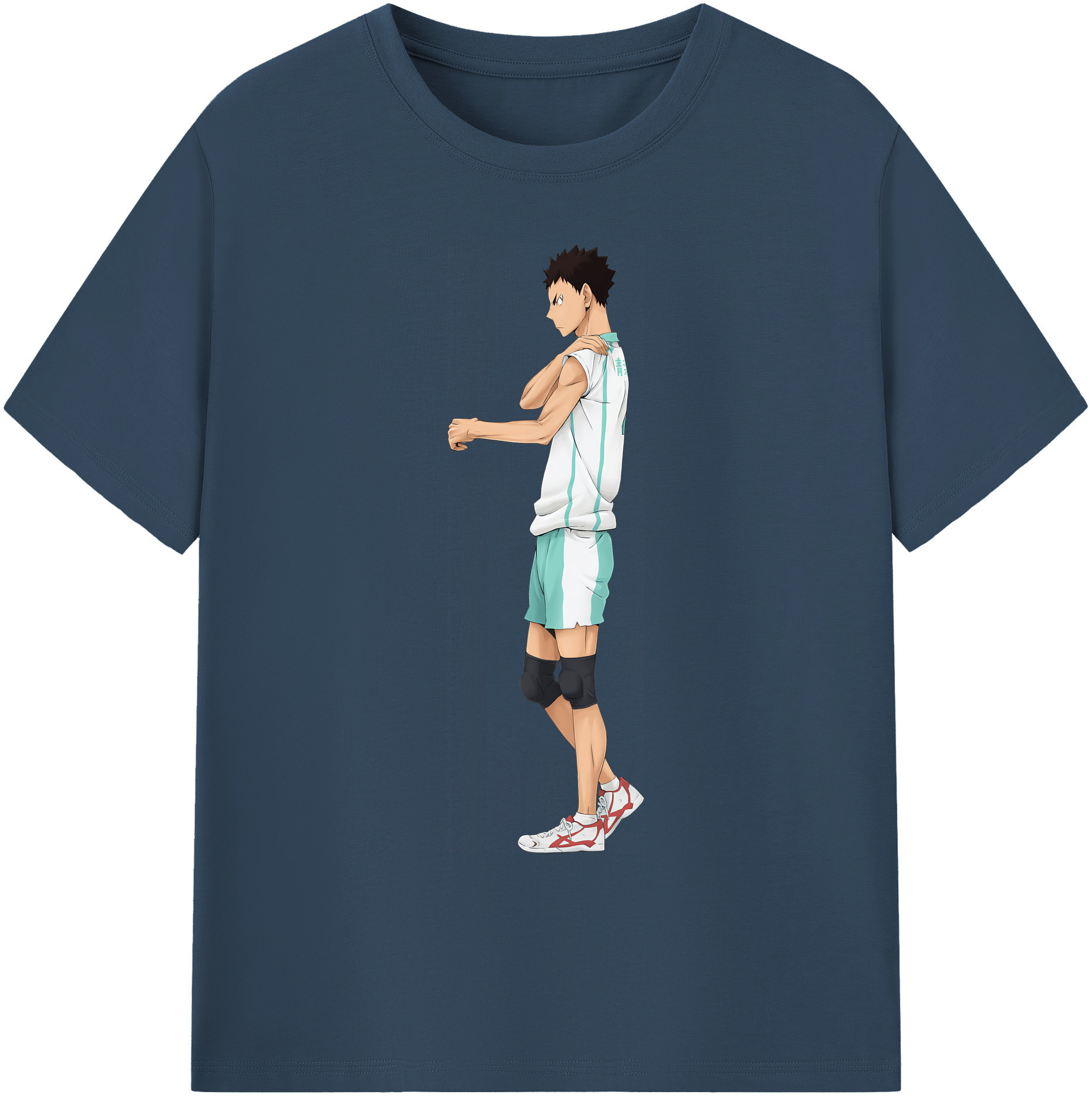 （画像用） ハイキュー!! Haikyu!! 綿100％ メンズ半袖Tシャツ｜肌触りやわらか＆通気性