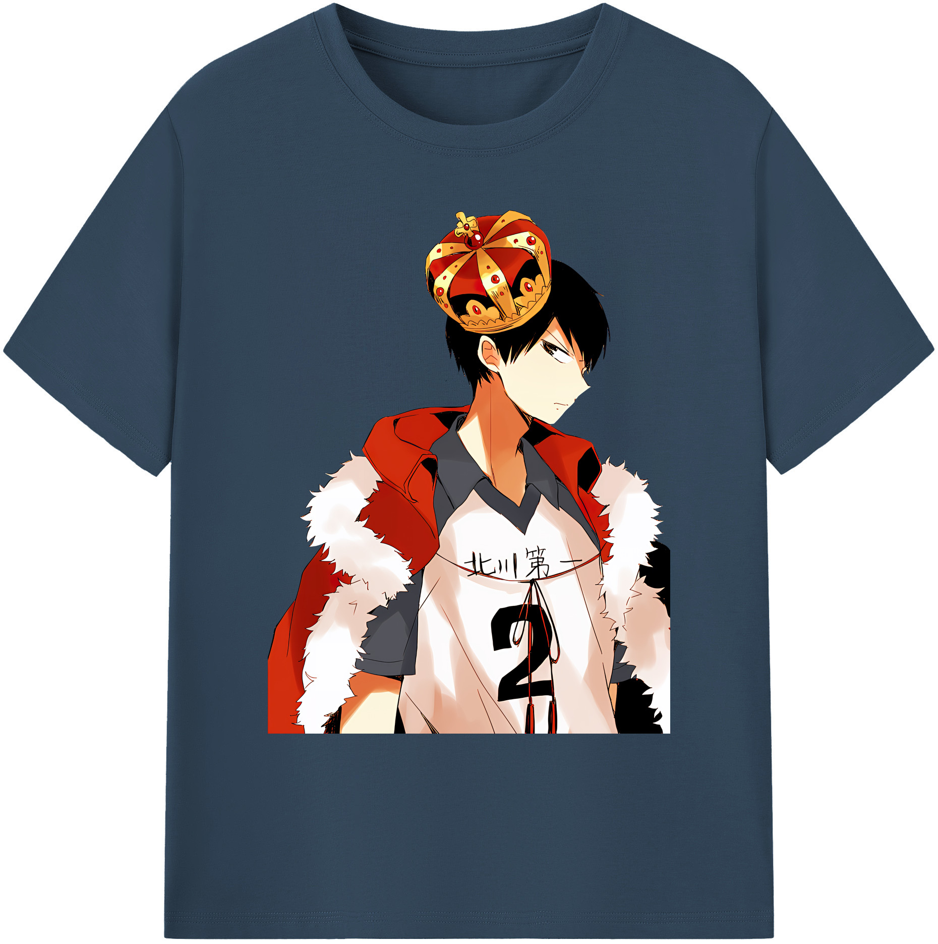 （画像用） ハイキュー!! Haikyu!! 綿100％ メンズ半袖Tシャツ｜肌触りやわらか＆通気性