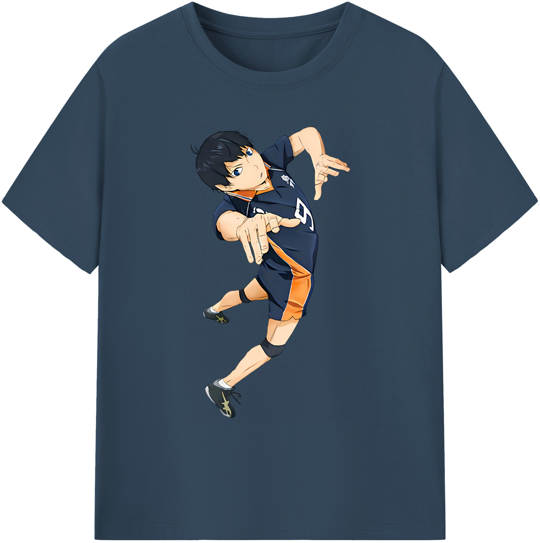 （画像用） ハイキュー!! Haikyu!! 綿100％ メンズ半袖Tシャツ｜肌触りやわらか＆通気性