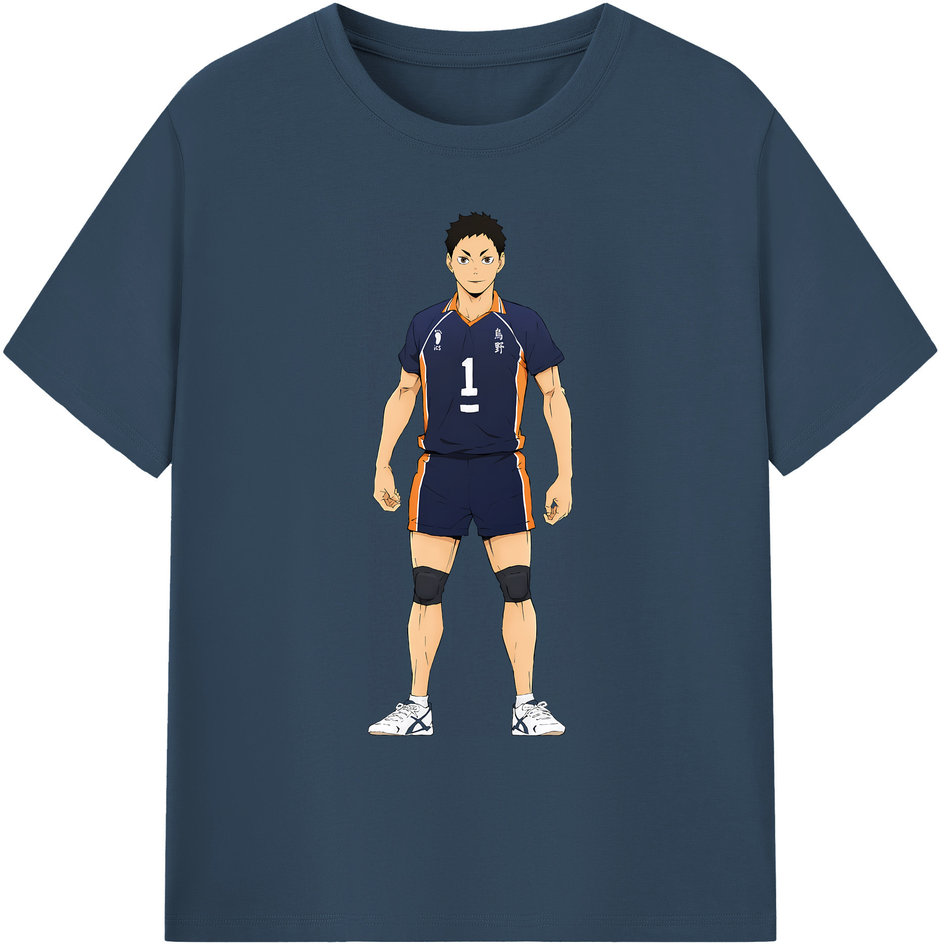 （画像用） ハイキュー!! Haikyu!! 綿100％ メンズ半袖Tシャツ｜肌触りやわらか＆通気性