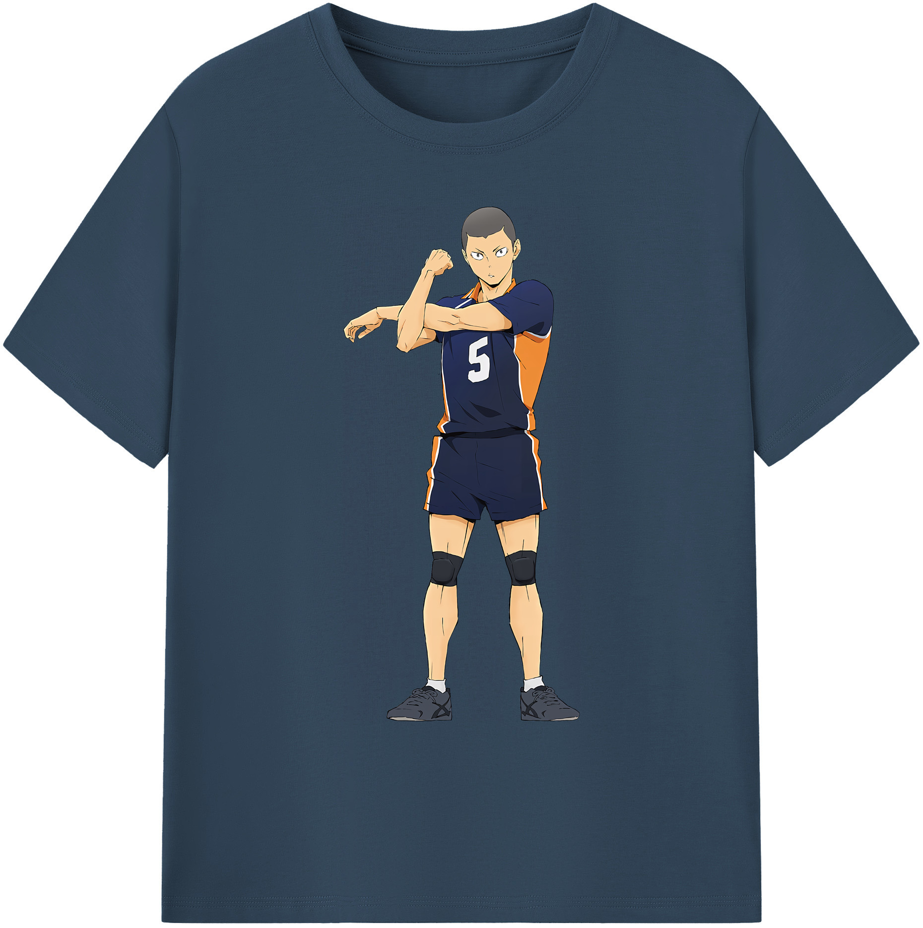 （画像用） ハイキュー!! Haikyu!! 綿100％ メンズ半袖Tシャツ｜肌触りやわらか＆通気性