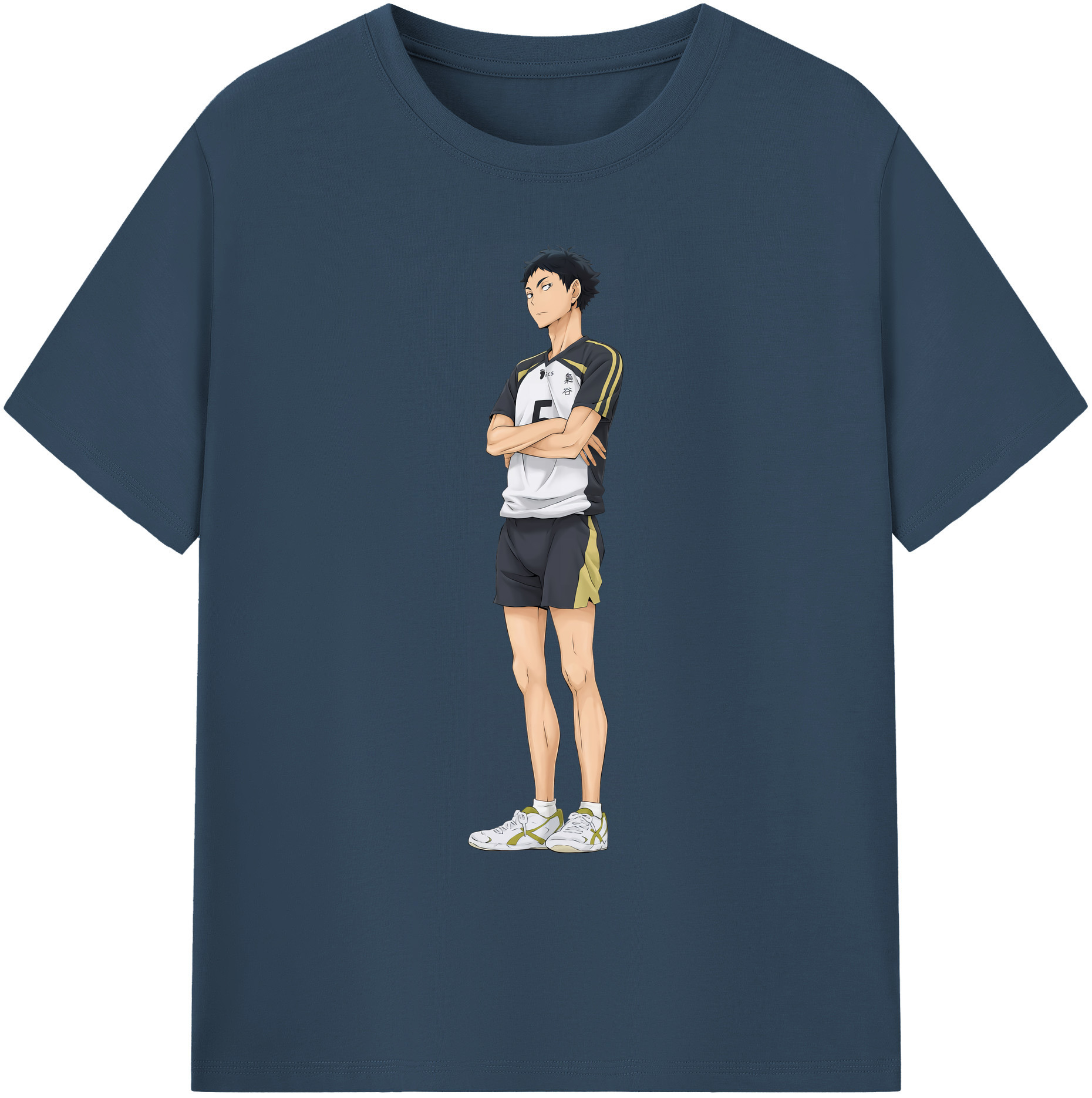 （画像用） ハイキュー!! Haikyu!! 綿100％ メンズ半袖Tシャツ｜肌触りやわらか＆通気性