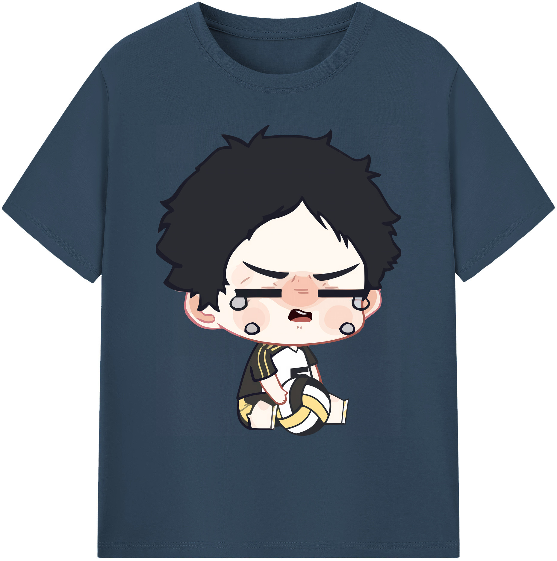 （画像用） ハイキュー!! Haikyu!! 綿100％ メンズ半袖Tシャツ｜肌触りやわらか＆通気性