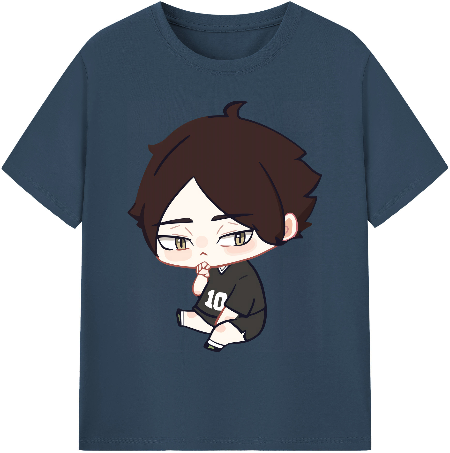 （画像用） ハイキュー!! Haikyu!! 綿100％ メンズ半袖Tシャツ｜肌触りやわらか＆通気性