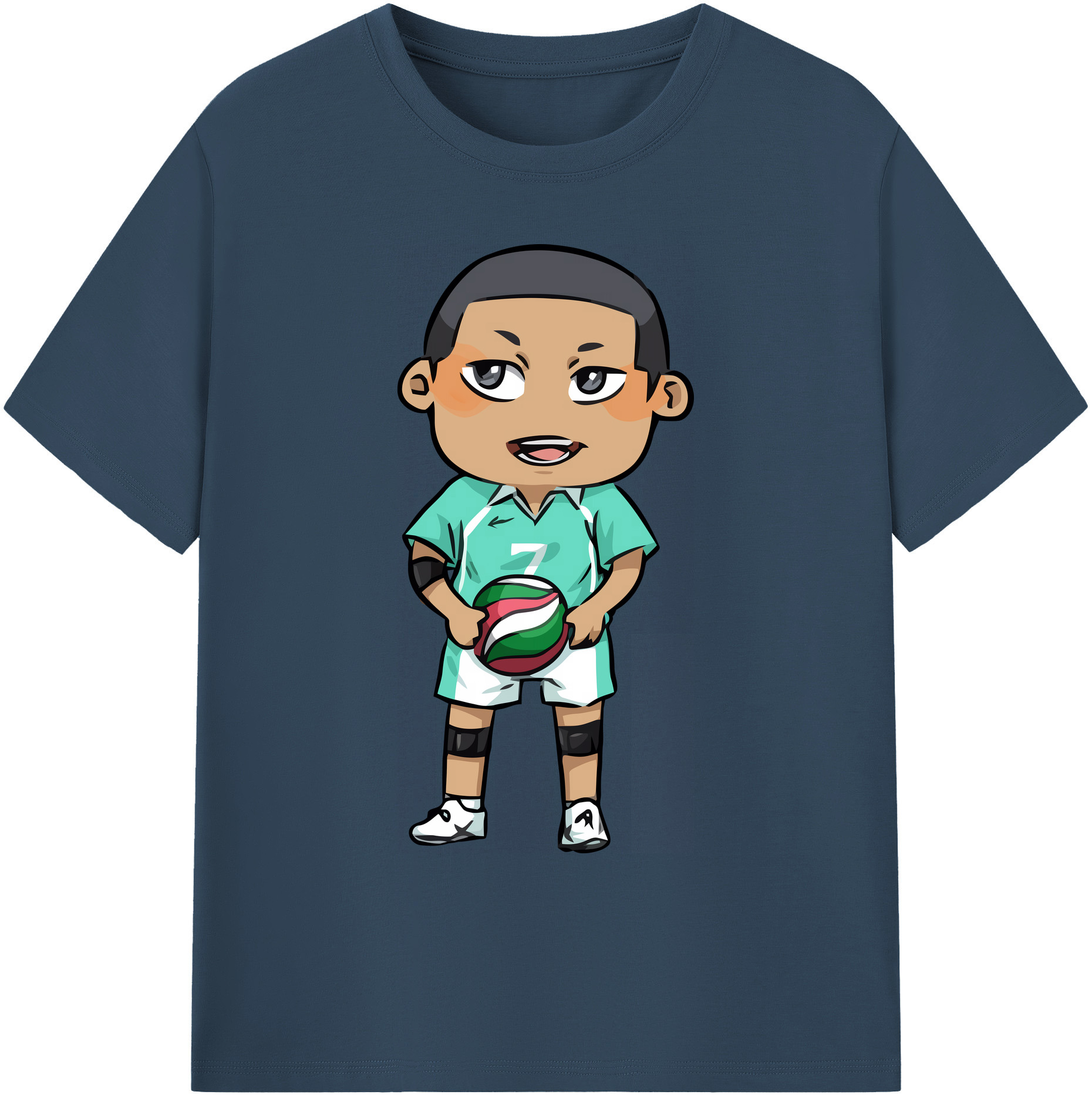 （画像用） ハイキュー!! Haikyu!! 綿100％ メンズ半袖Tシャツ｜肌触りやわらか＆通気性