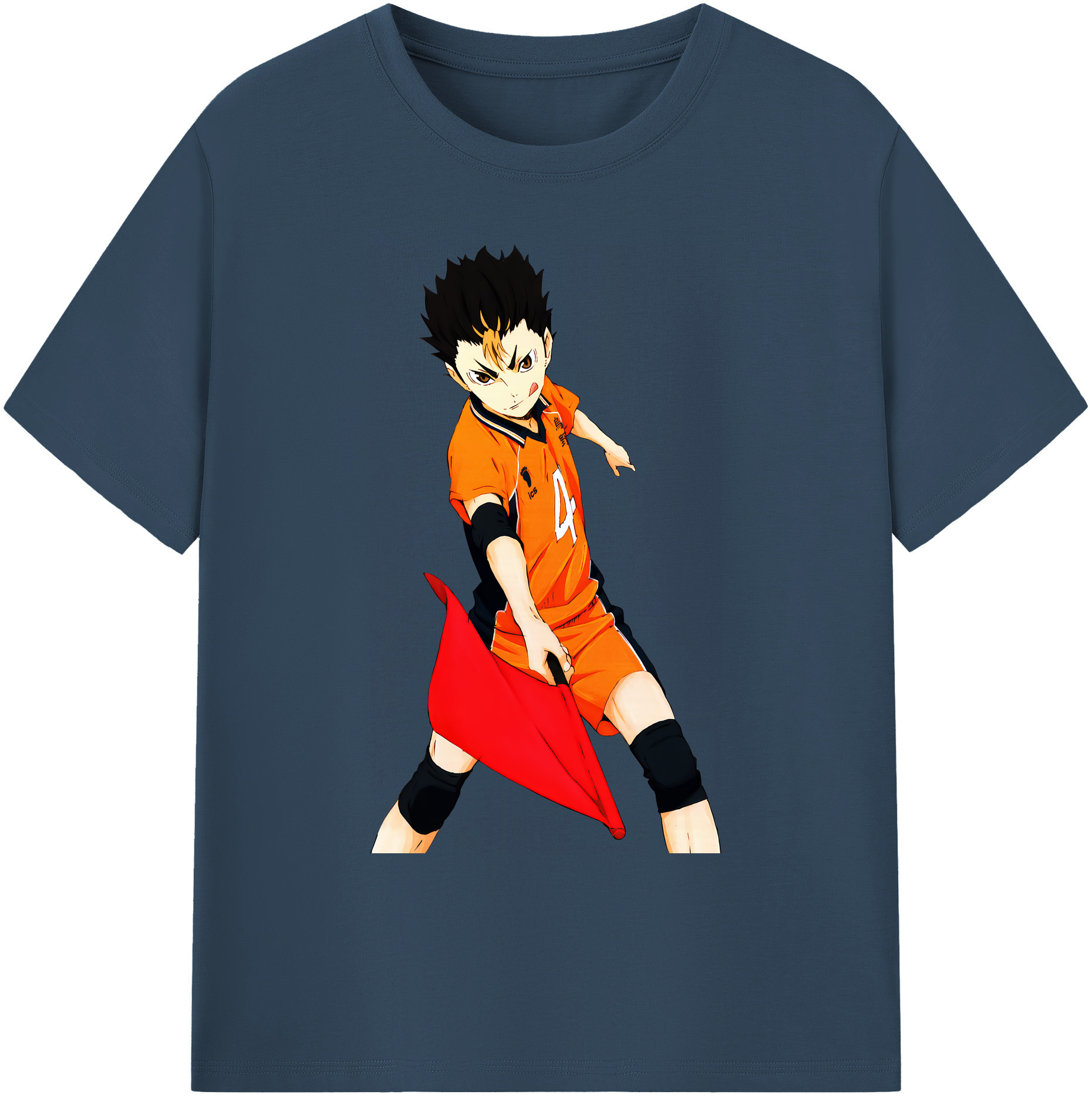 （画像用） ハイキュー!! Haikyu!! 綿100％ メンズ半袖Tシャツ｜肌触りやわらか＆通気性