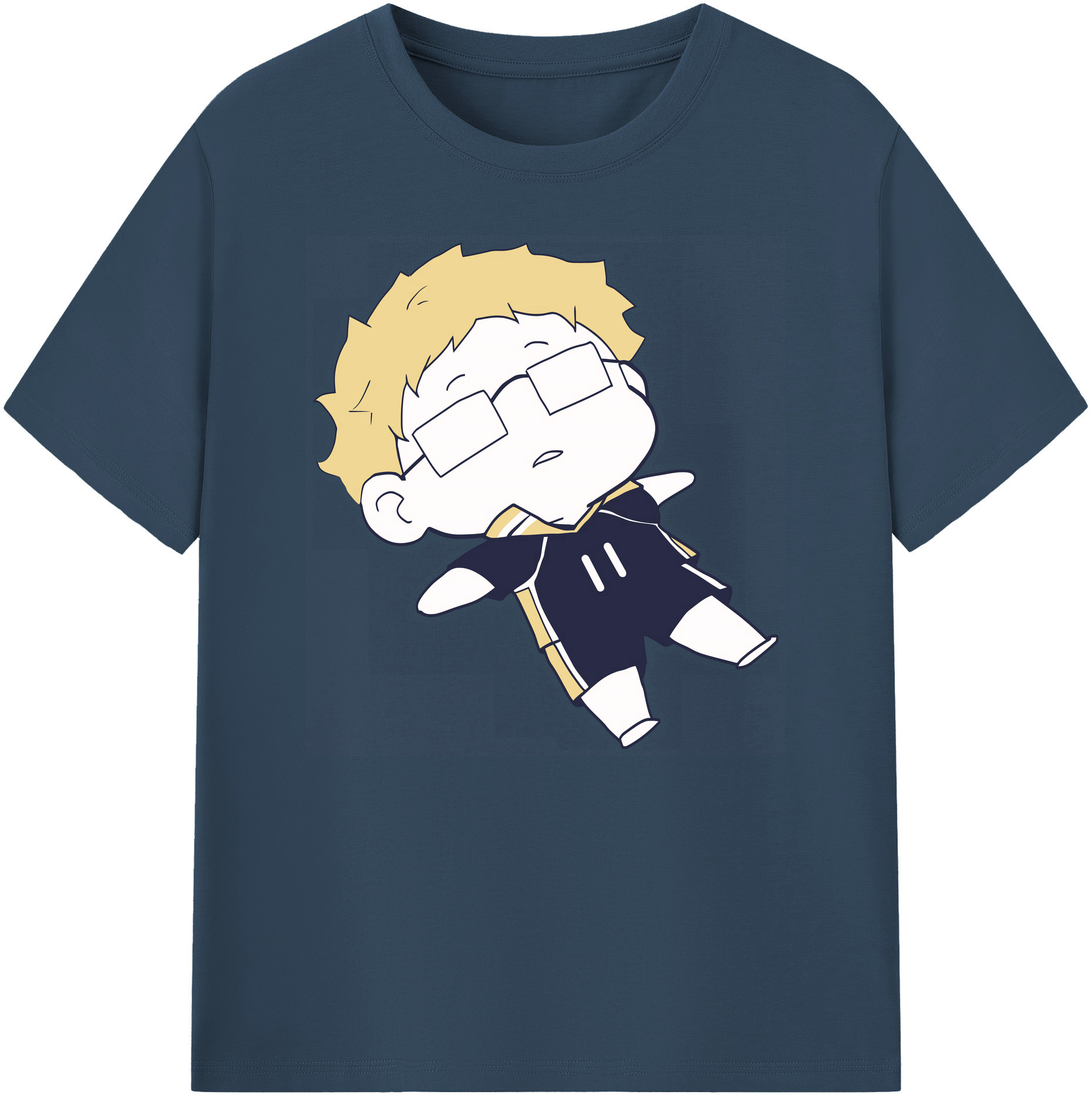 （画像用） ハイキュー!! Haikyu!! 綿100％ メンズ半袖Tシャツ｜肌触りやわらか＆通気性