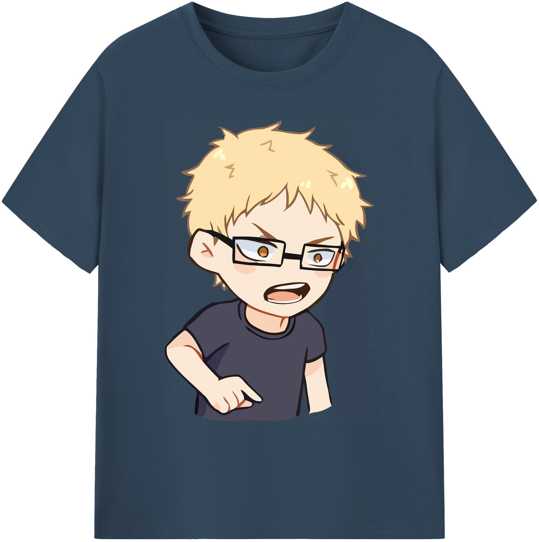 （画像用） ハイキュー!! Haikyu!! 綿100％ メンズ半袖Tシャツ｜肌触りやわらか＆通気性