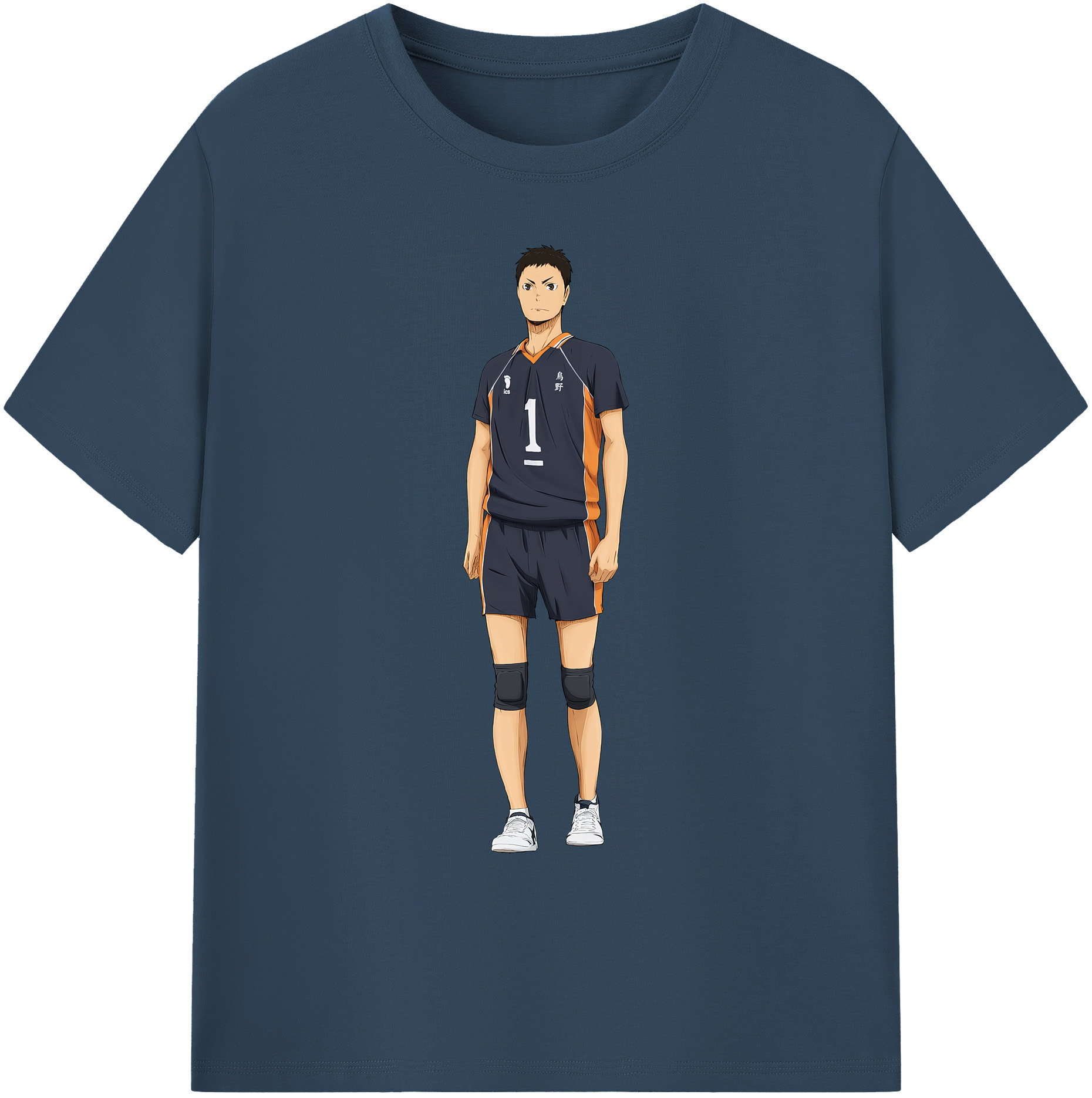 （画像用） ハイキュー!! Haikyu!! 綿100％ メンズ半袖Tシャツ｜肌触りやわらか＆通気性