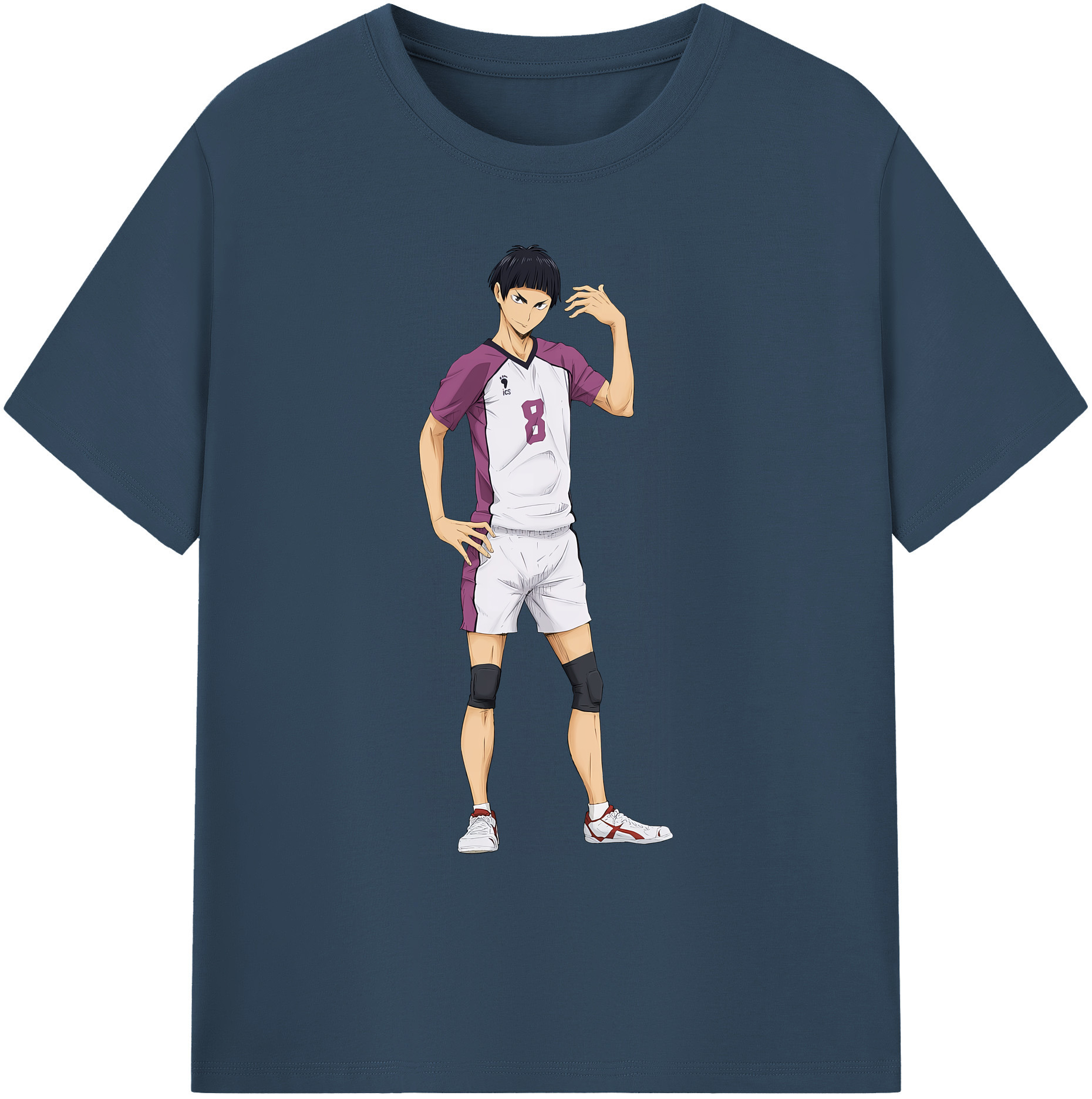 （画像用） ハイキュー!! Haikyu!! 綿100％ メンズ半袖Tシャツ｜肌触りやわらか＆通気性