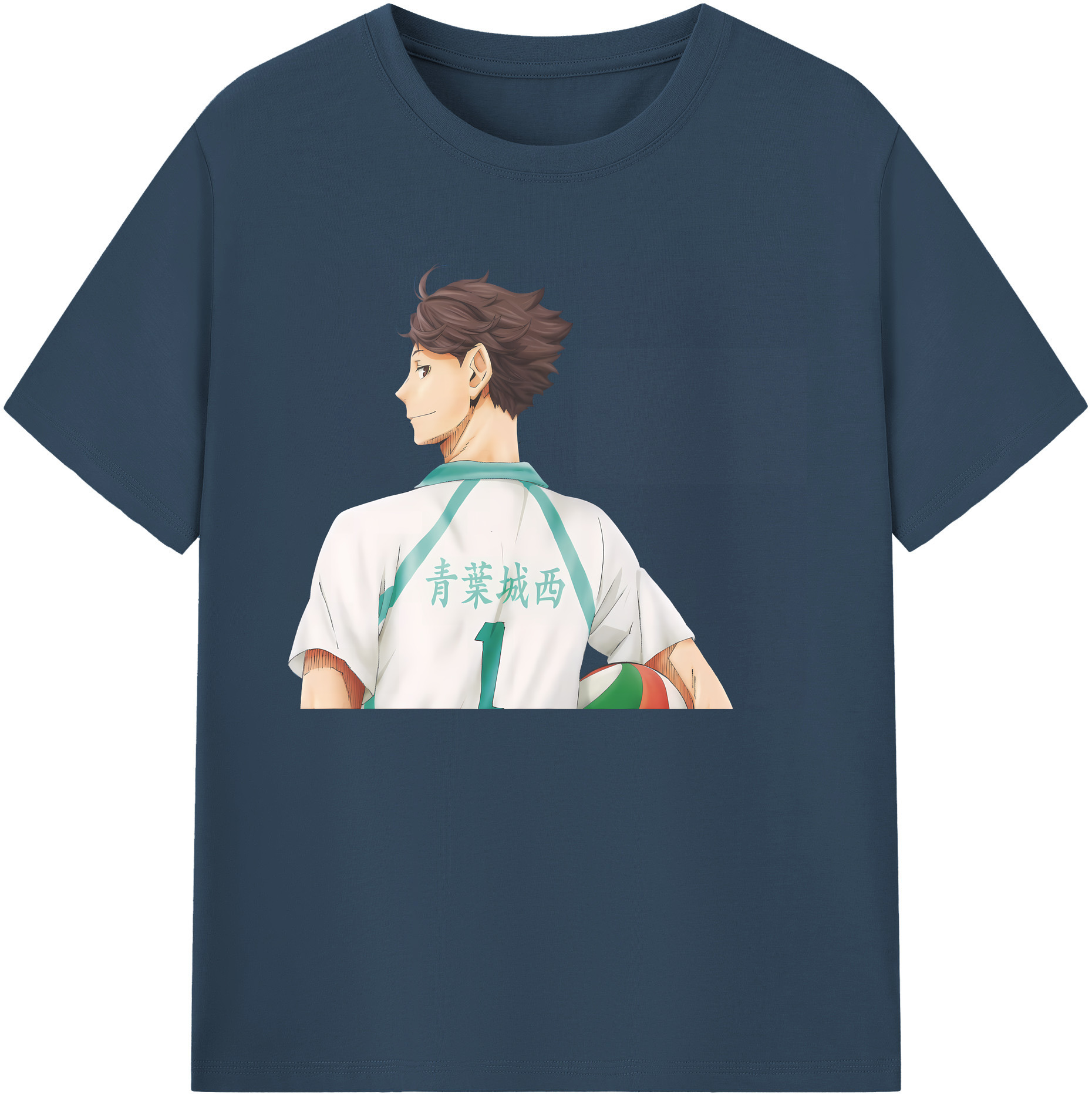 （画像用） ハイキュー!! Haikyu!! 綿100％ メンズ半袖Tシャツ｜肌触りやわらか＆通気性