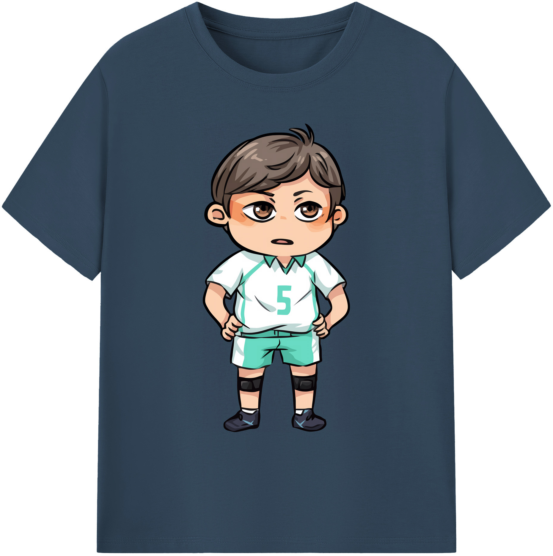 （画像用） ハイキュー!! Haikyu!! 綿100％ メンズ半袖Tシャツ｜肌触りやわらか＆通気性