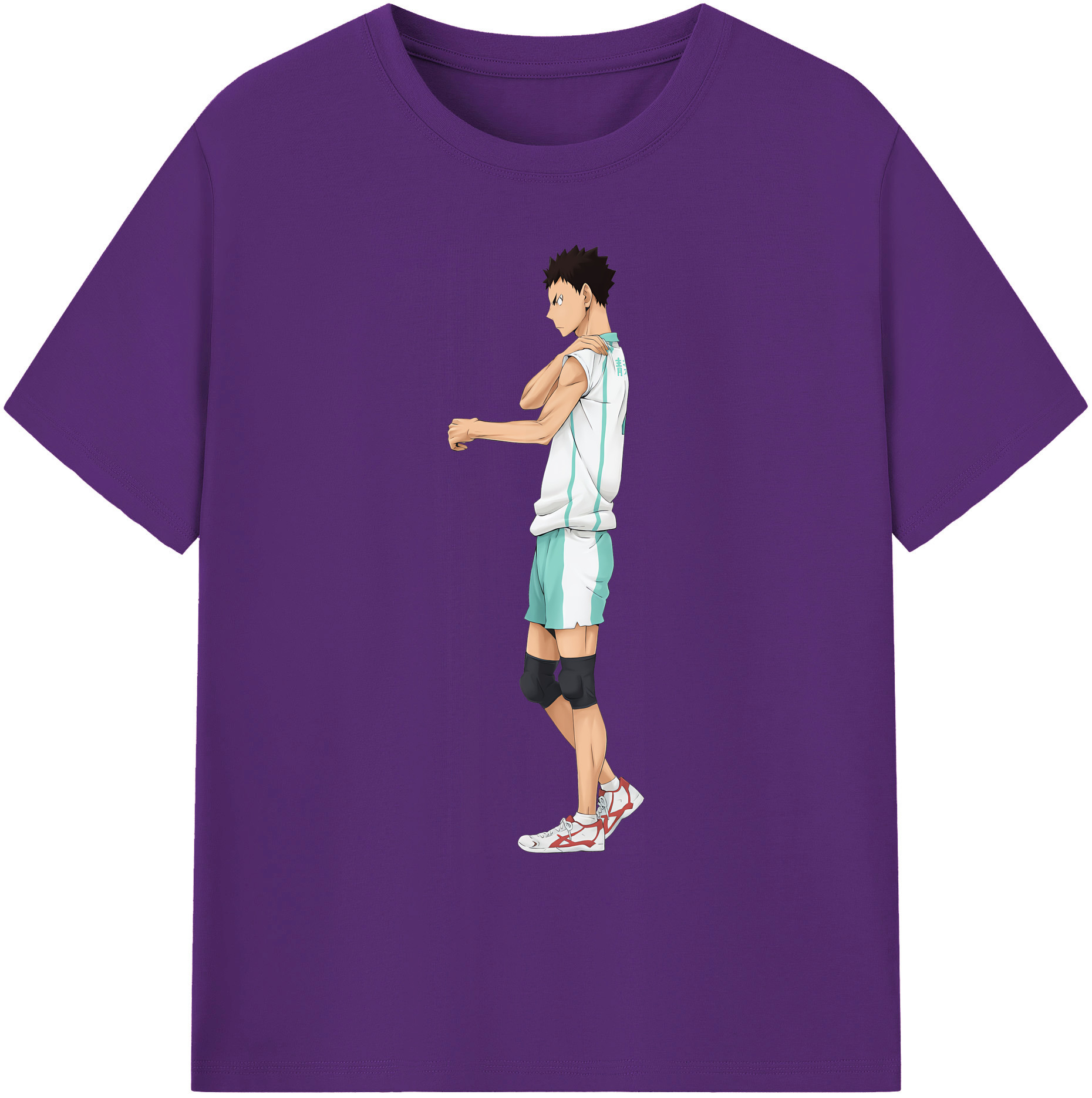 （画像用） ハイキュー!! Haikyu!! 綿100％ メンズ半袖Tシャツ｜肌触りやわらか＆通気性
