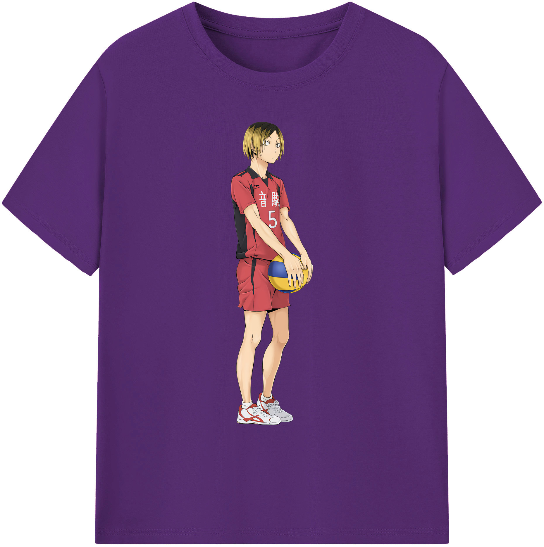 （画像用） ハイキュー!! Haikyu!! 綿100％ メンズ半袖Tシャツ｜肌触りやわらか＆通気性