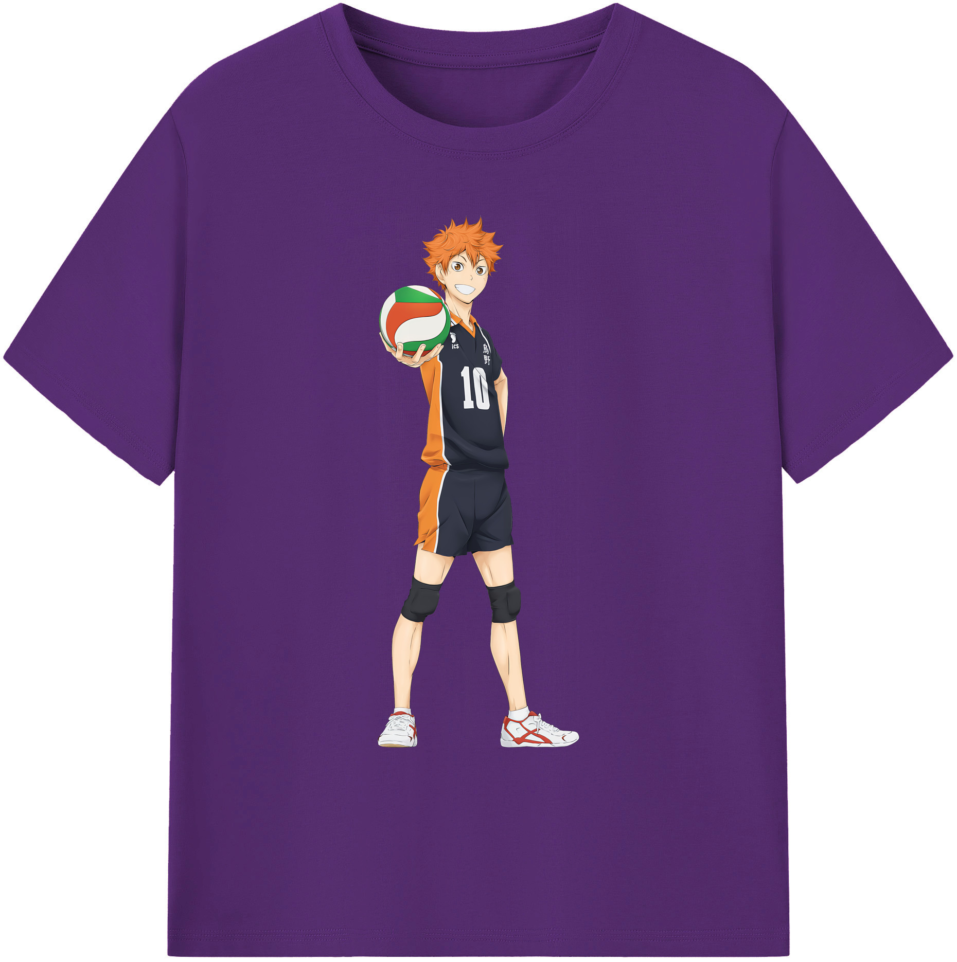 （画像用） ハイキュー!! Haikyu!! 綿100％ メンズ半袖Tシャツ｜肌触りやわらか＆通気性