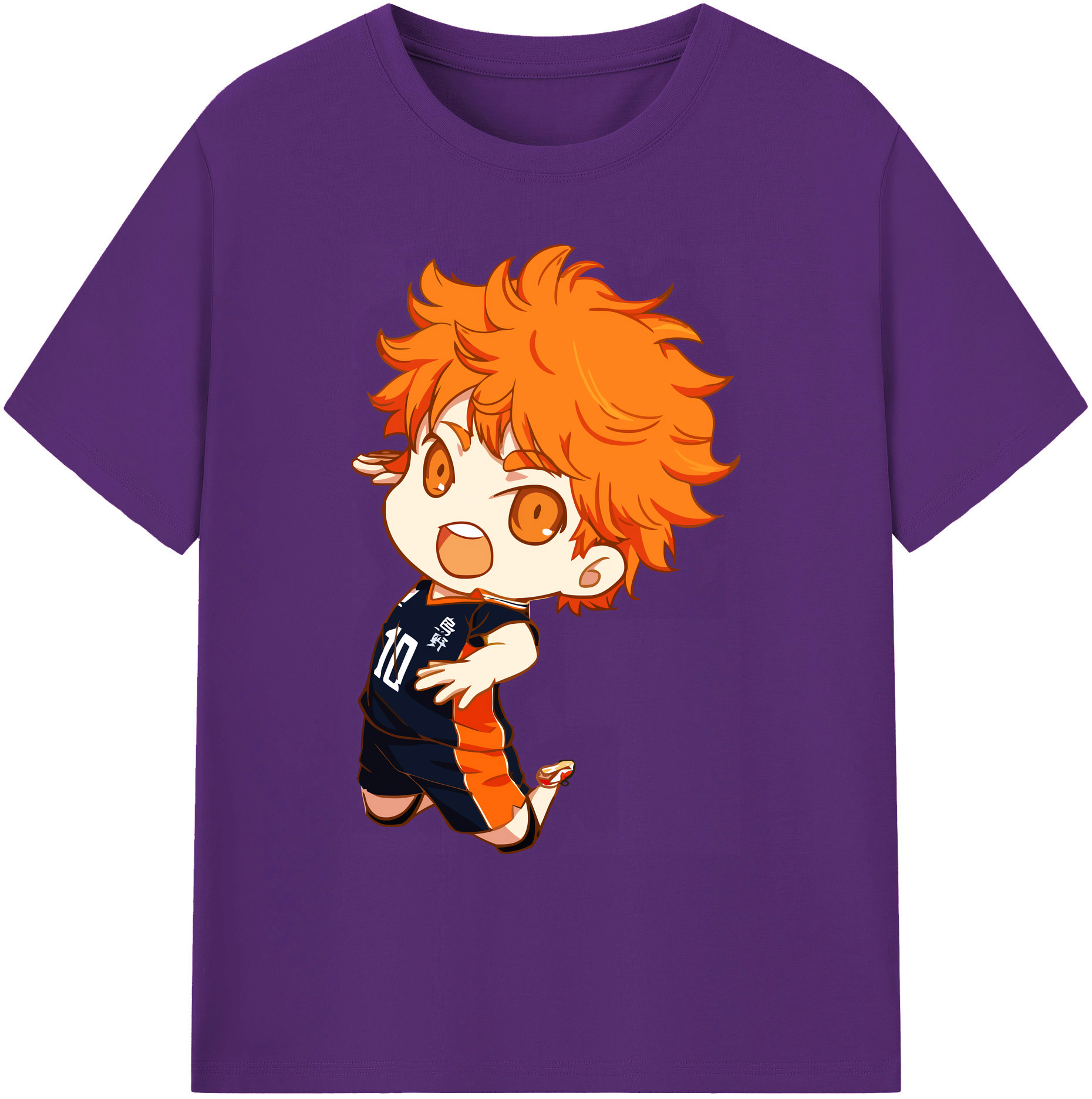 （画像用） ハイキュー!! Haikyu!! 綿100％ メンズ半袖Tシャツ｜肌触りやわらか＆通気性