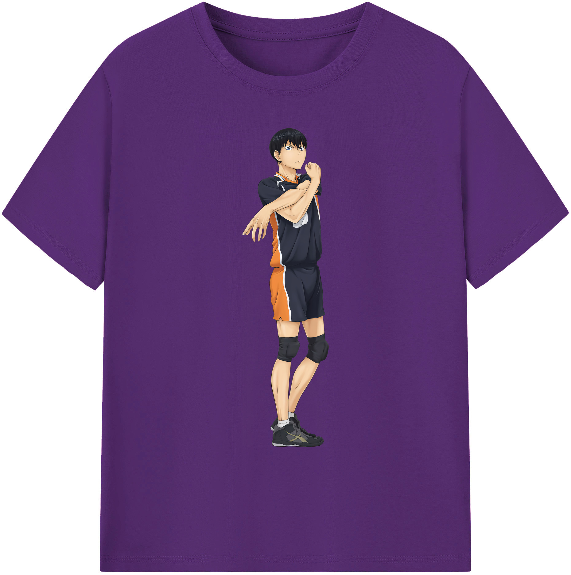 （画像用） ハイキュー!! Haikyu!! 綿100％ メンズ半袖Tシャツ｜肌触りやわらか＆通気性