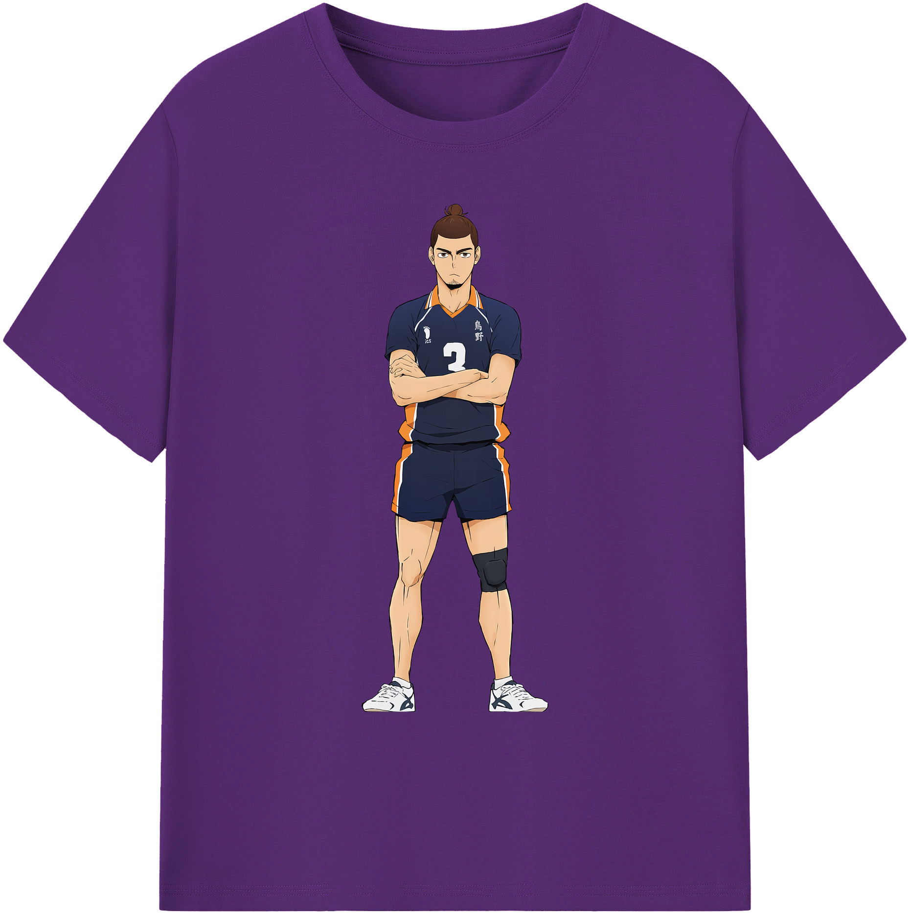 （画像用） ハイキュー!! Haikyu!! 綿100％ メンズ半袖Tシャツ｜肌触りやわらか＆通気性