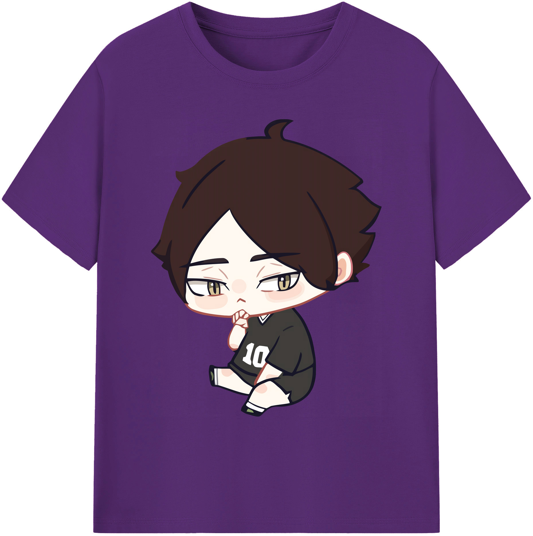 （画像用） ハイキュー!! Haikyu!! 綿100％ メンズ半袖Tシャツ｜肌触りやわらか＆通気性
