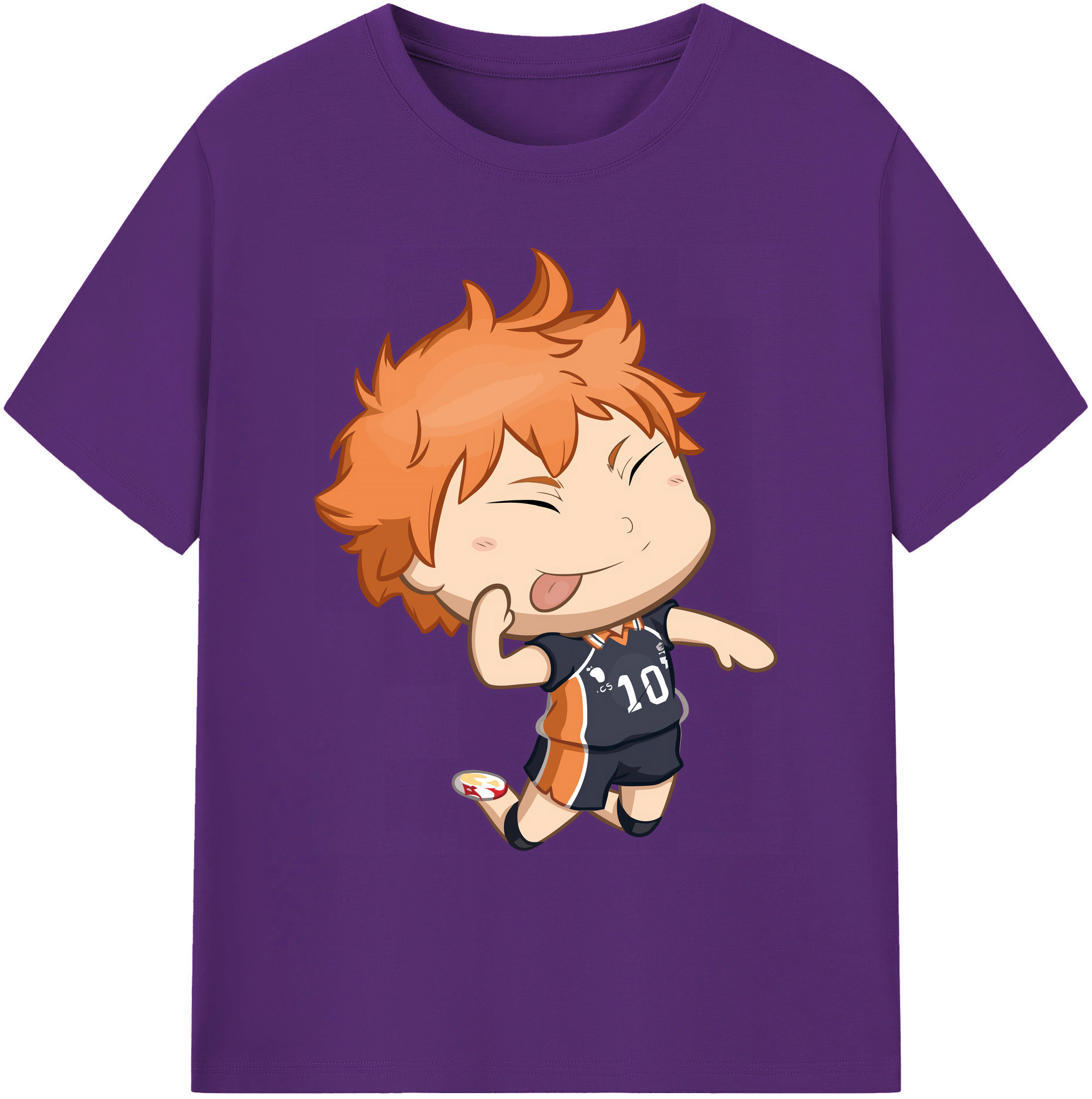 （画像用） ハイキュー!! Haikyu!! 綿100％ メンズ半袖Tシャツ｜肌触りやわらか＆通気性