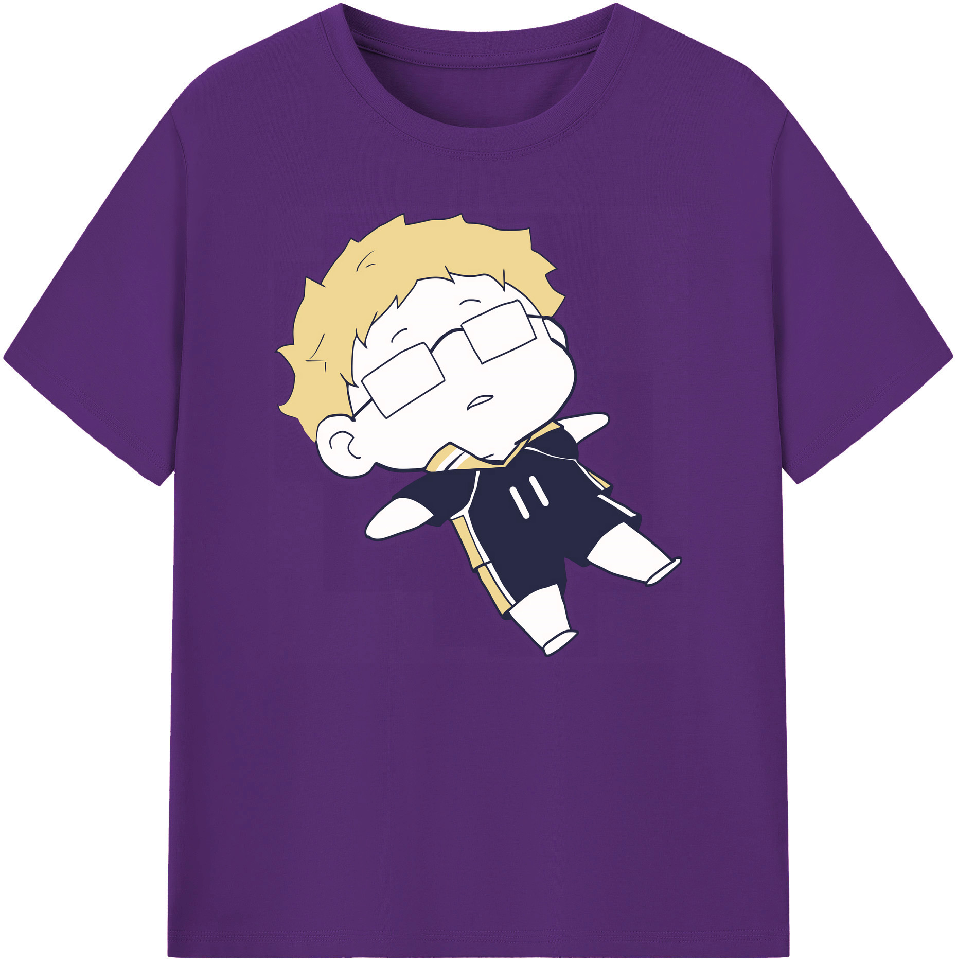 （画像用） ハイキュー!! Haikyu!! 綿100％ メンズ半袖Tシャツ｜肌触りやわらか＆通気性