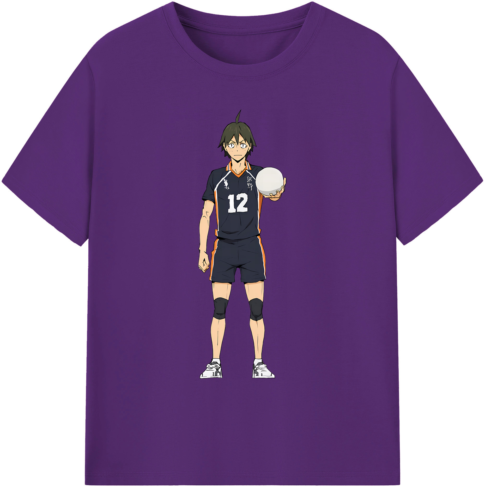 （画像用） ハイキュー!! Haikyu!! 綿100％ メンズ半袖Tシャツ｜肌触りやわらか＆通気性