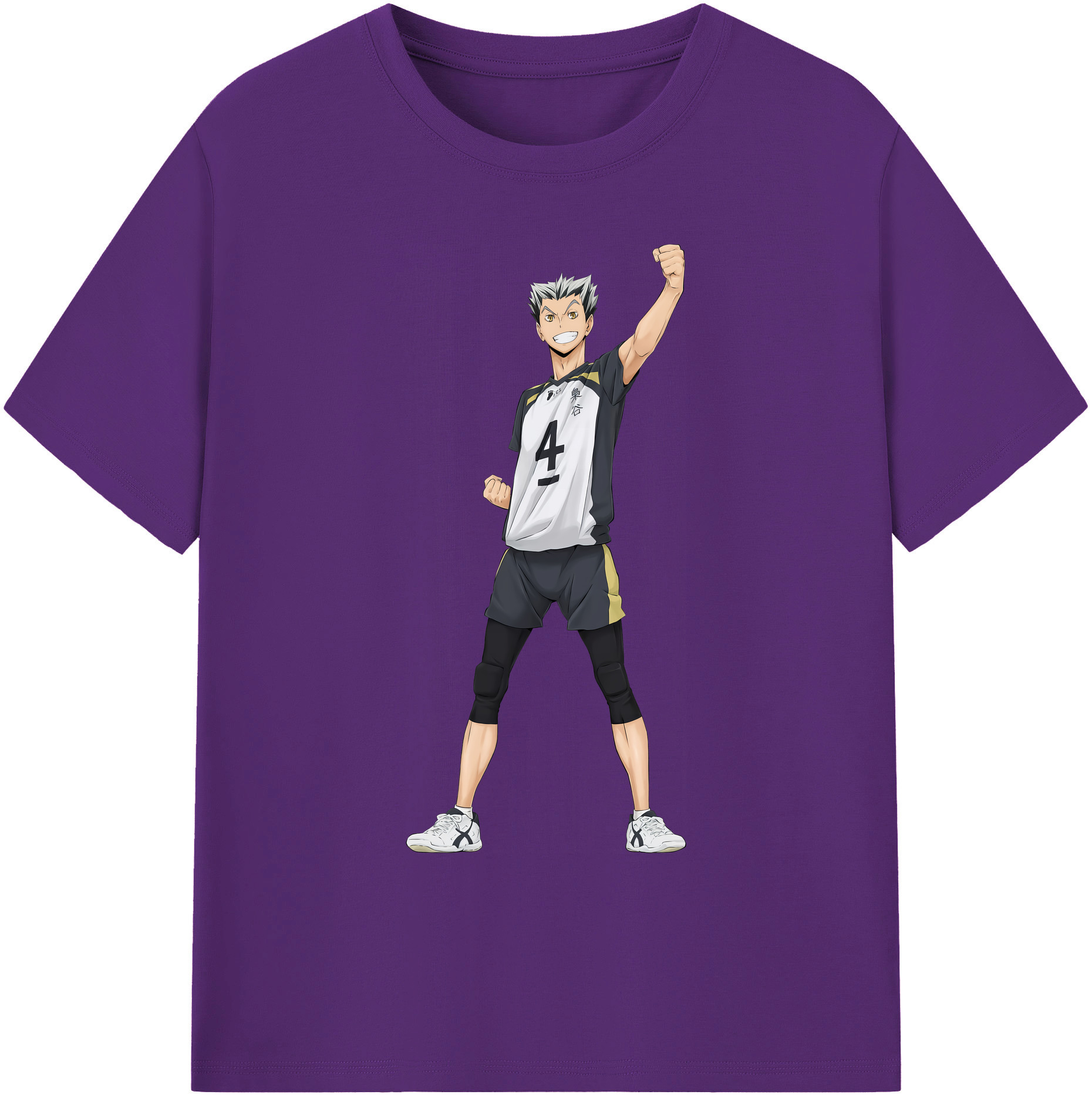 （画像用） ハイキュー!! Haikyu!! 綿100％ メンズ半袖Tシャツ｜肌触りやわらか＆通気性