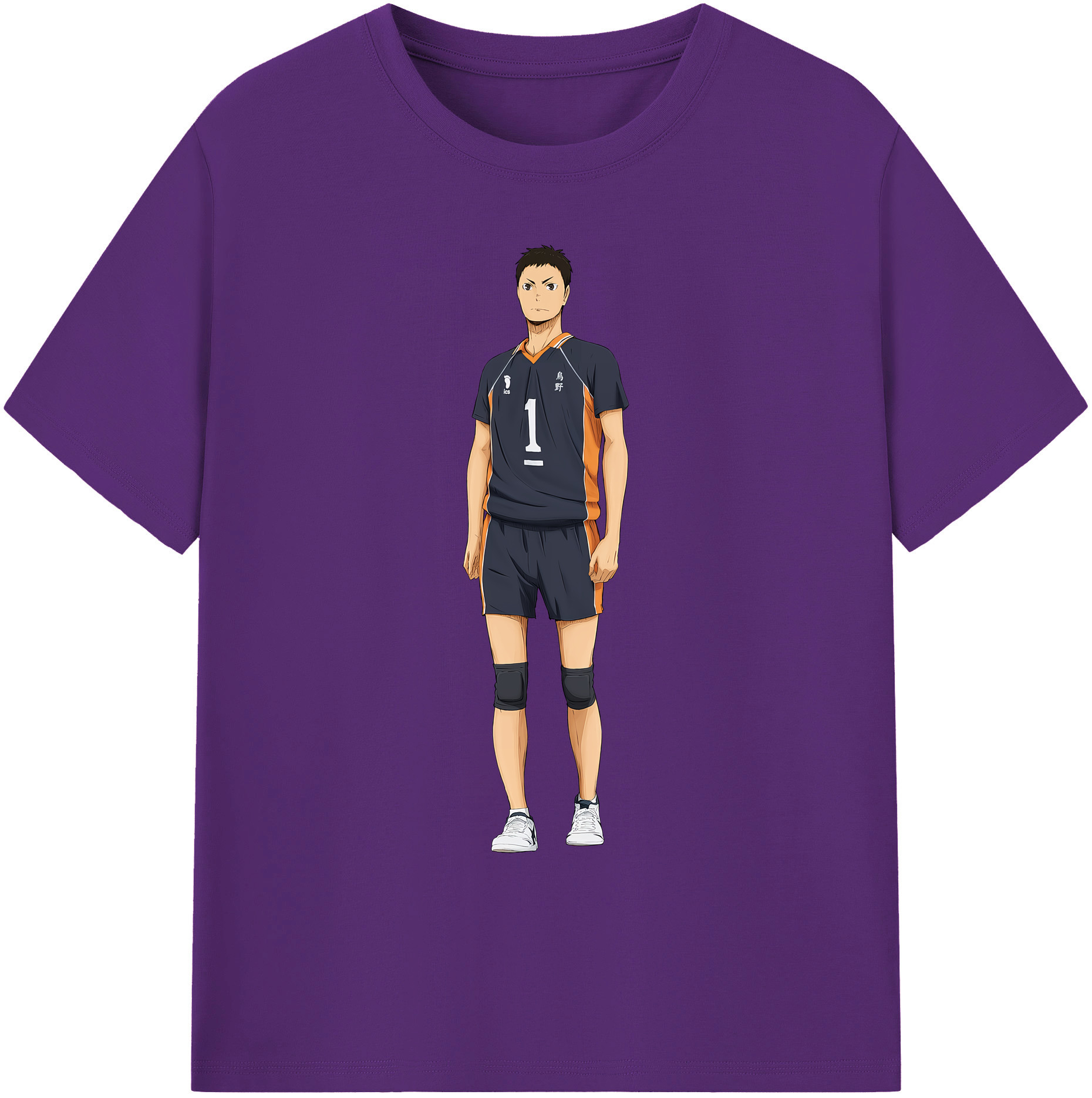 （画像用） ハイキュー!! Haikyu!! 綿100％ メンズ半袖Tシャツ｜肌触りやわらか＆通気性
