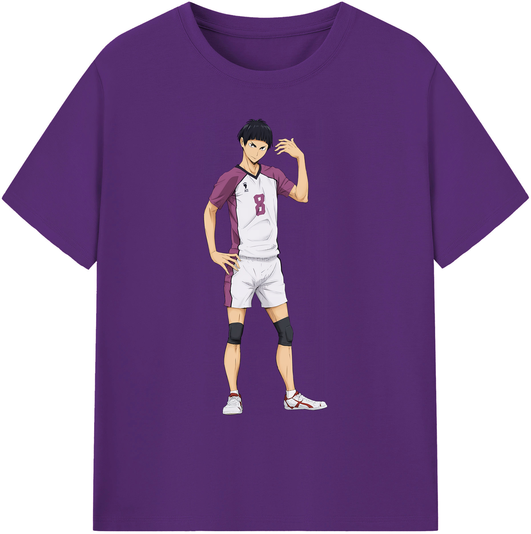 （画像用） ハイキュー!! Haikyu!! 綿100％ メンズ半袖Tシャツ｜肌触りやわらか＆通気性