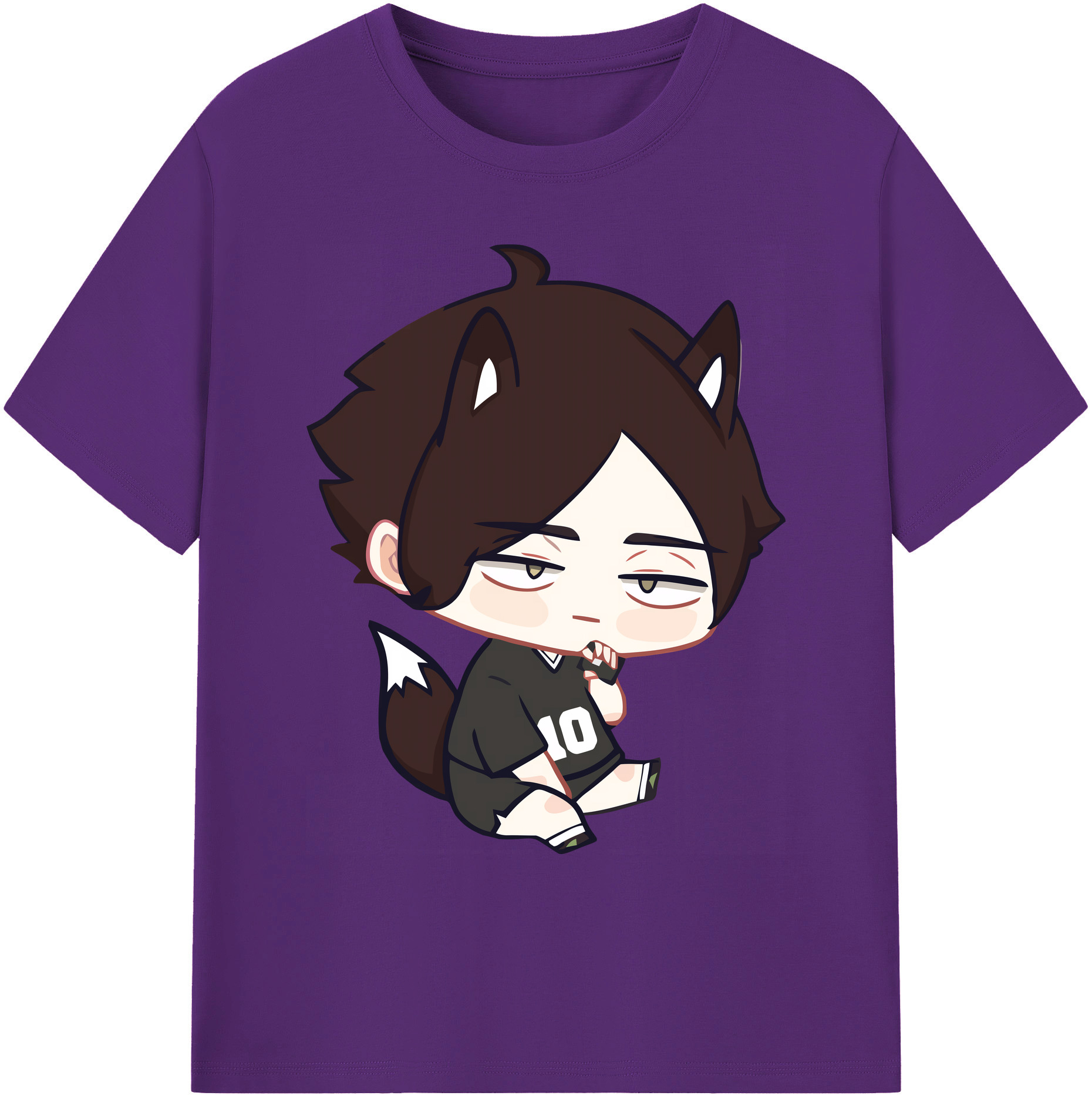 （画像用） ハイキュー!! Haikyu!! 綿100％ メンズ半袖Tシャツ｜肌触りやわらか＆通気性