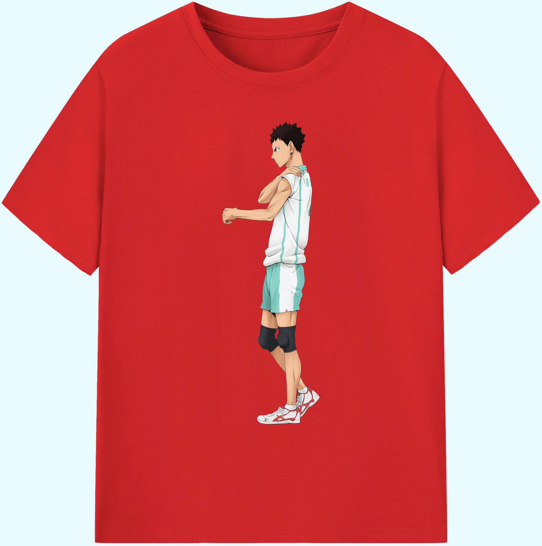 （画像用） ハイキュー!! Haikyu!! 綿100％ メンズ半袖Tシャツ｜肌触りやわらか＆通気性