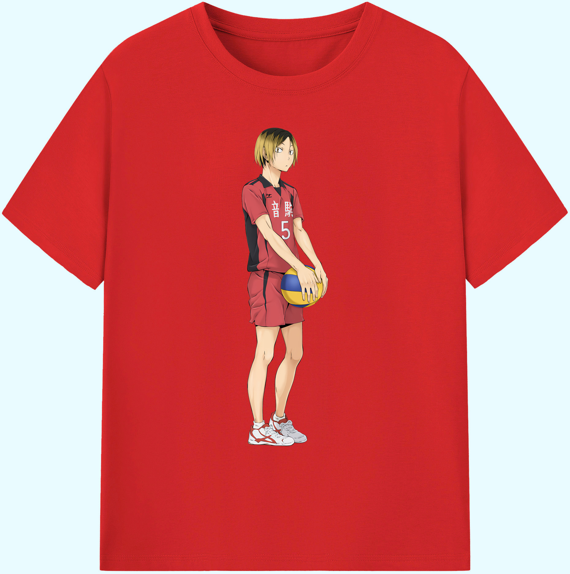 （画像用） ハイキュー!! Haikyu!! 綿100％ メンズ半袖Tシャツ｜肌触りやわらか＆通気性