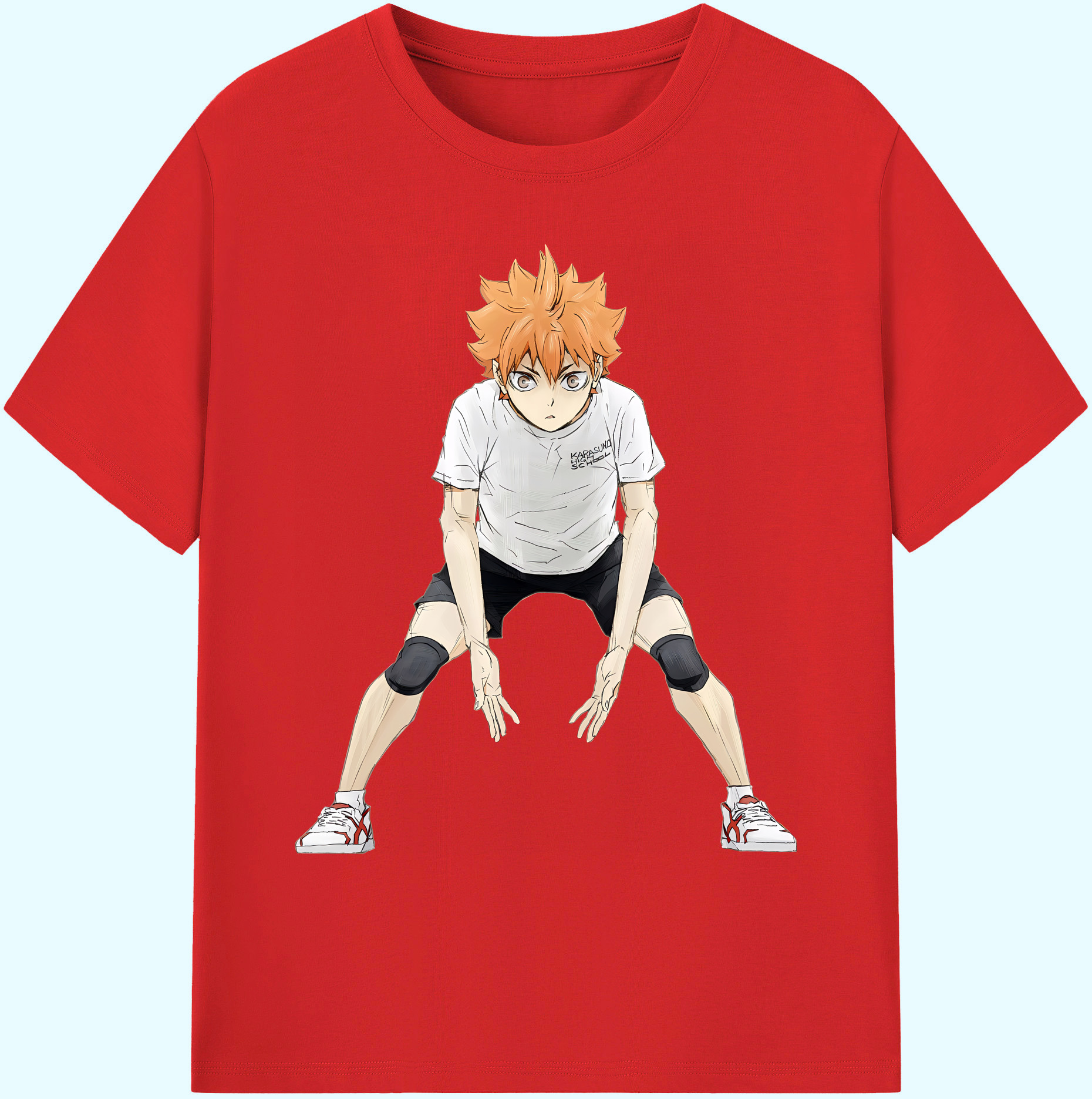 （画像用） ハイキュー!! Haikyu!! 綿100％ メンズ半袖Tシャツ｜肌触りやわらか＆通気性