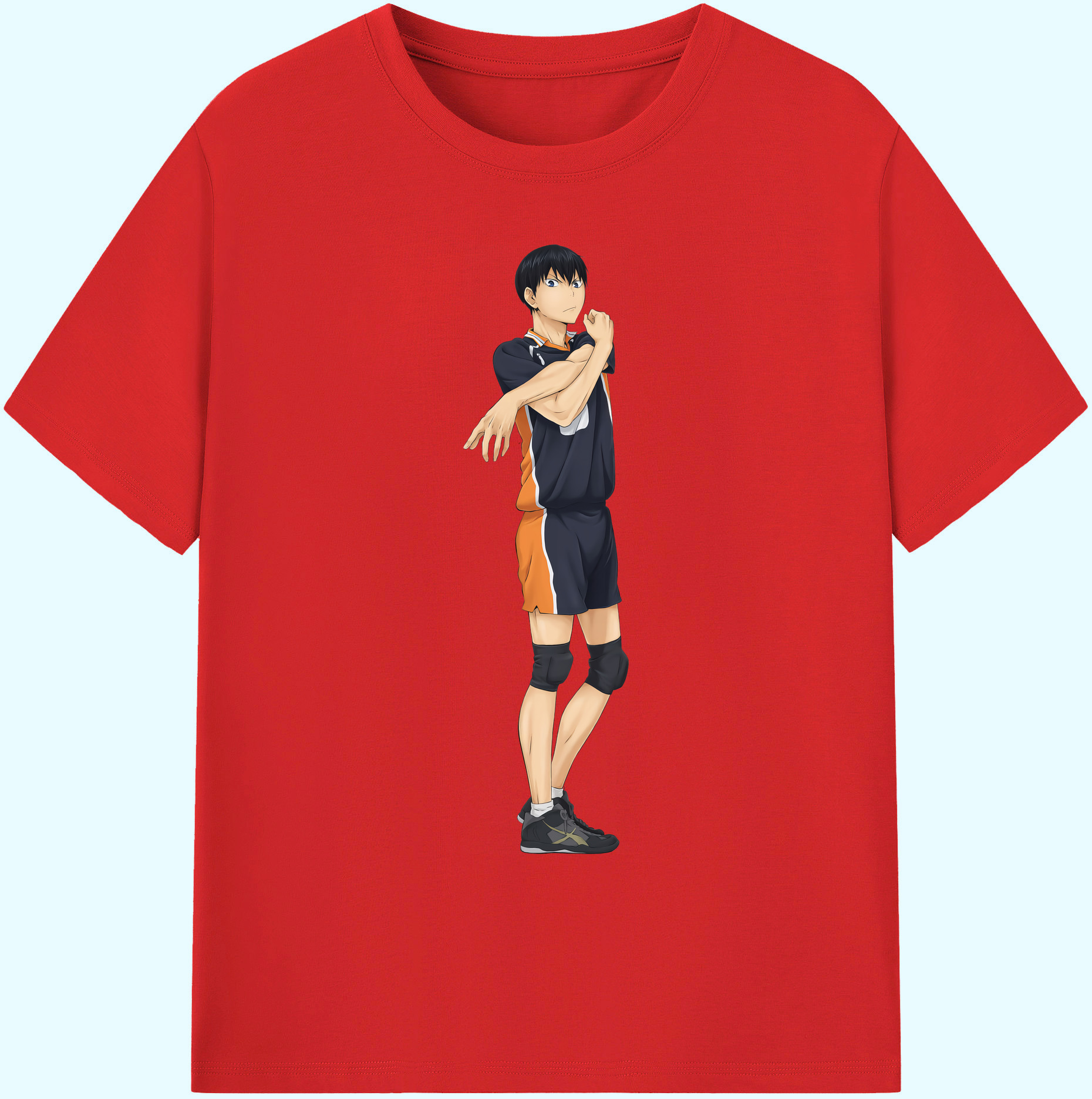 （画像用） ハイキュー!! Haikyu!! 綿100％ メンズ半袖Tシャツ｜肌触りやわらか＆通気性